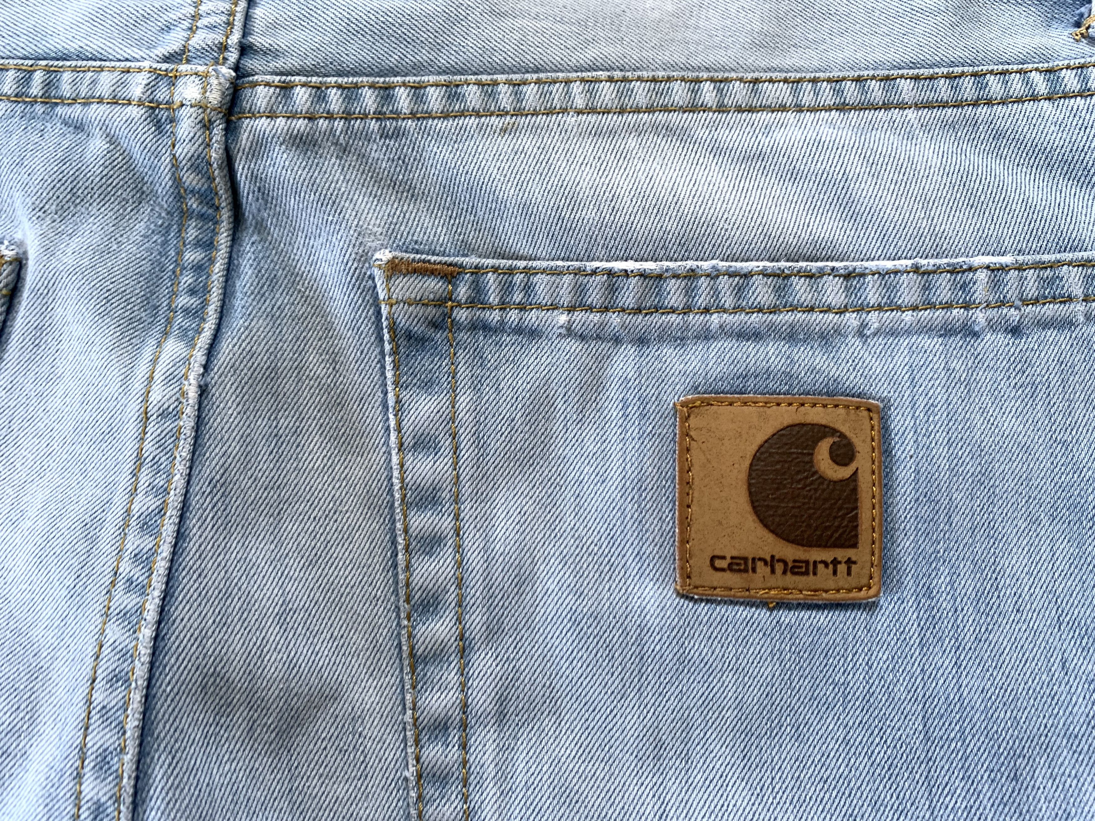 Carhartt Vintage Carhartt Davies Pant Light Blue Jeans Size US 31 - 6 Thumbnail