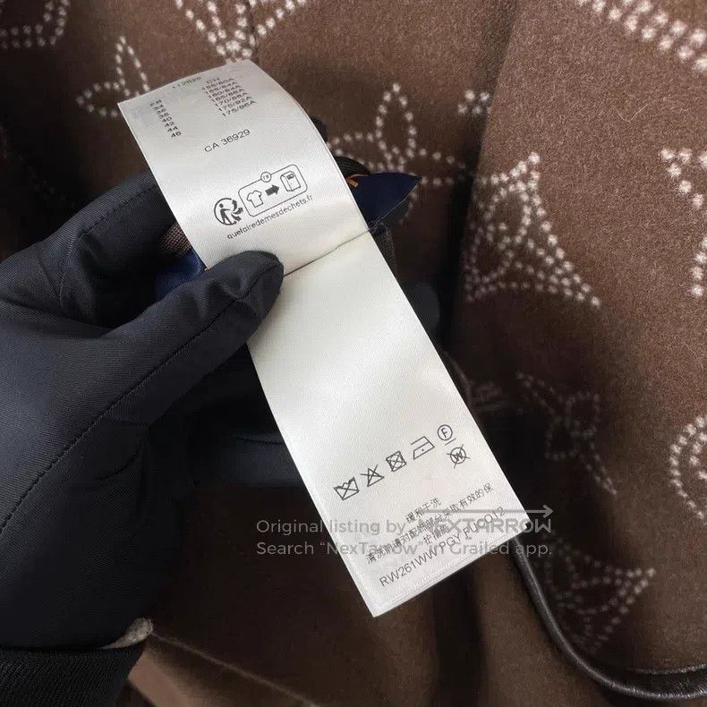 Louis Vuitton Louis Vuitton Old-print double-faced wool coat Size XXS / US 00 / IT 34 - 6 Thumbnail