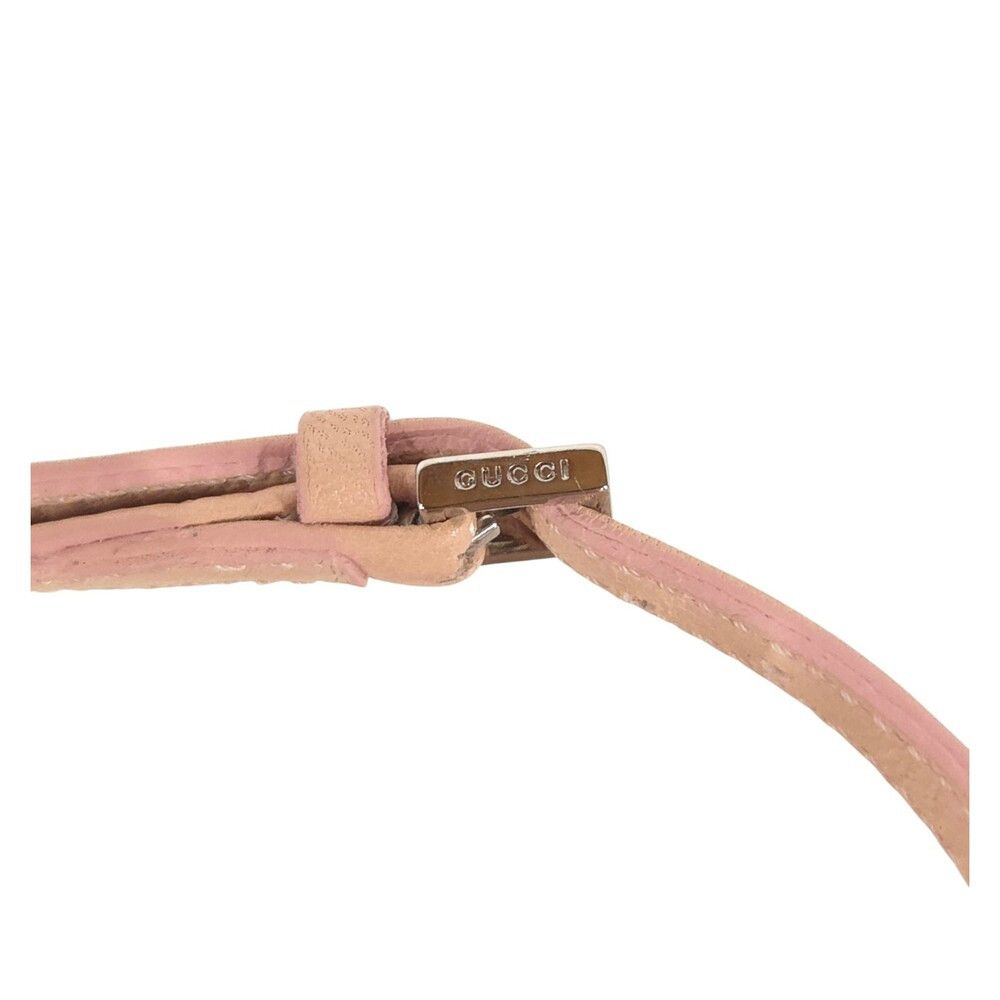 Gucci Gucci Malaga Kid Perfect Pink GG Studded Platform Sandal 8.5 Size US 8.5 / IT 38.5 - 7 Thumbnail