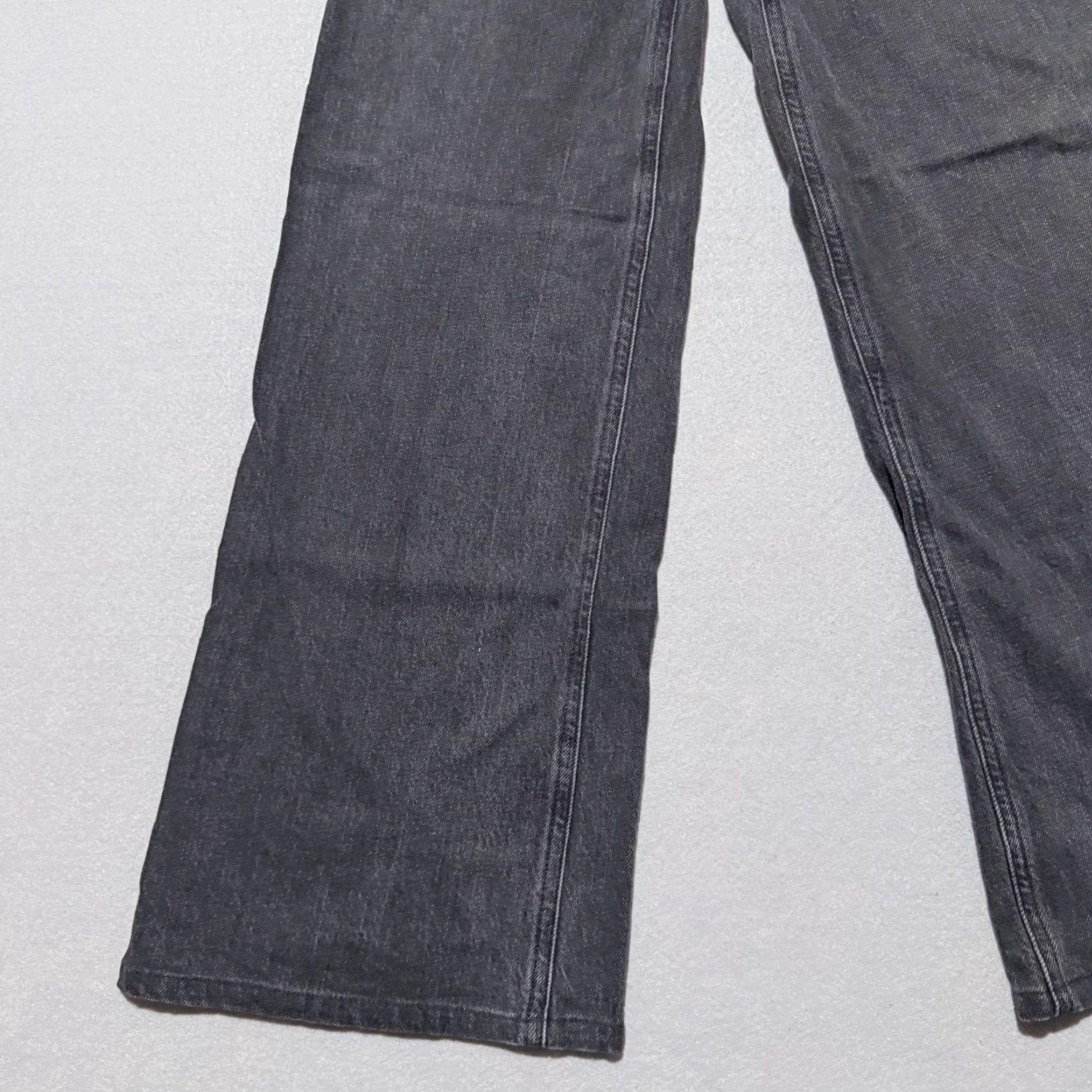 H&M H&M Jeans Women Black Denim High Rise Flared Classic Zip Fly 4 Size 27" / US 4 / IT 40 - 5 Thumbnail