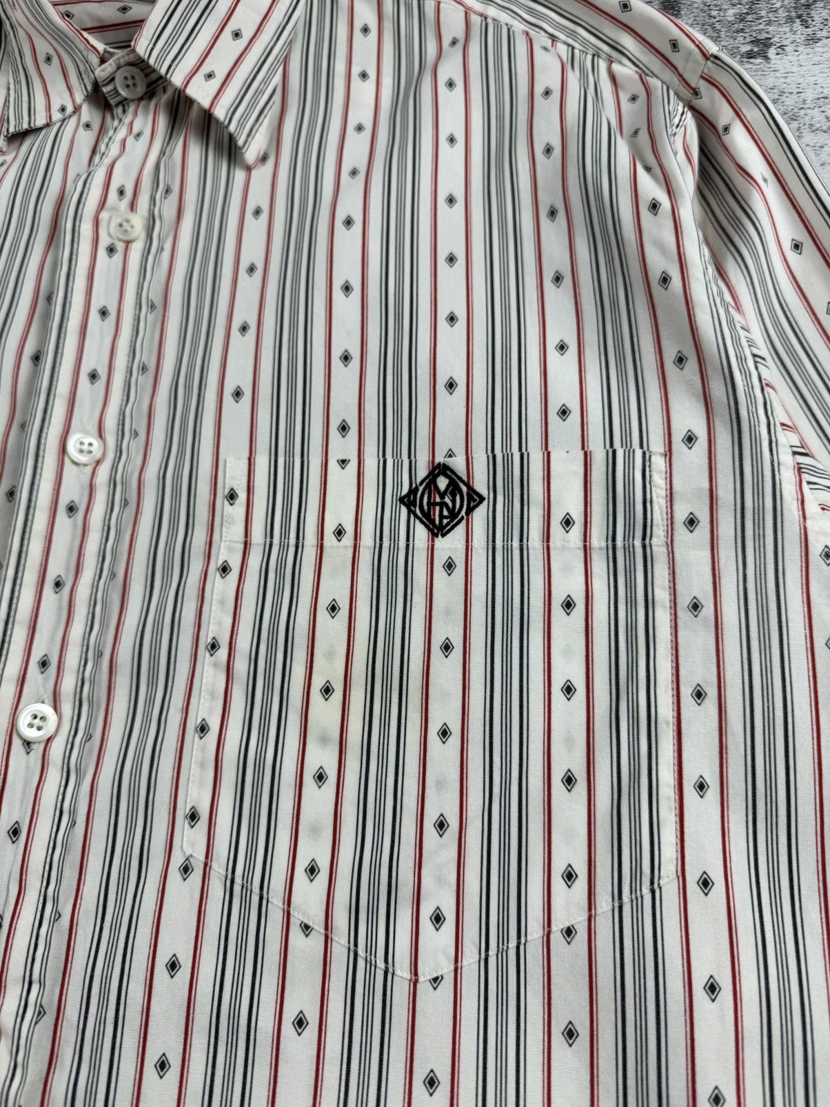Polo Ralph Lauren Polo Ralph Lauren Made in Italy Striped Longsleeve Shirt Size US M / EU 48-50 / 2 - 8 Thumbnail