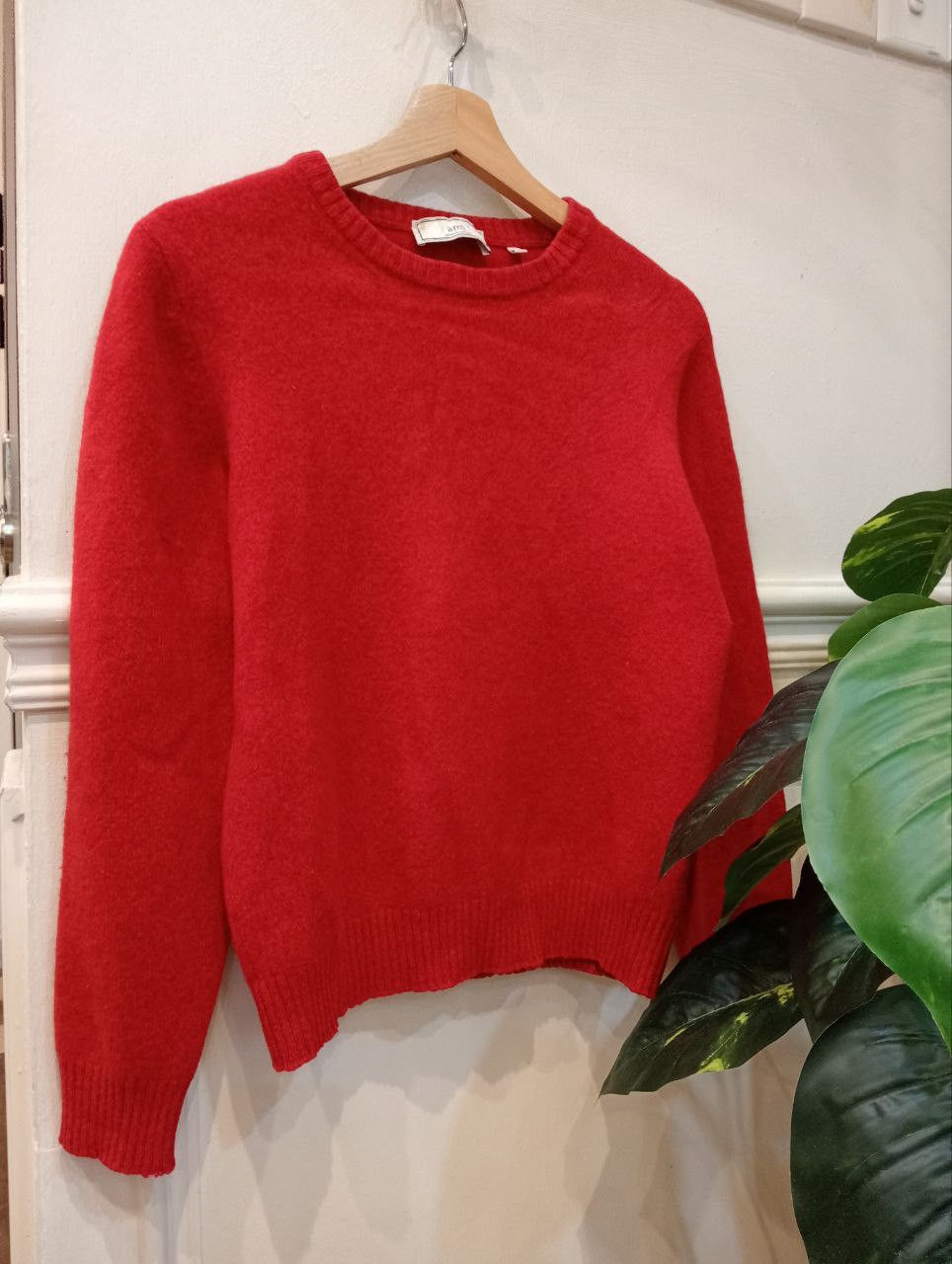 AMI AMI ALEXANDRE MATTIUSSI WOOL CREWNECK SWEATERS Size S / US 4 / IT 40 - 1 Thumbnail
