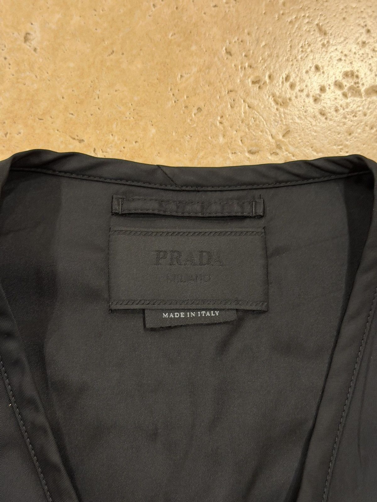 Prada Prada Re-Nylon 2023 Cargo Utility Multi Pocket Black Vest Size US XXL / EU 58 / 5 - 8 Thumbnail