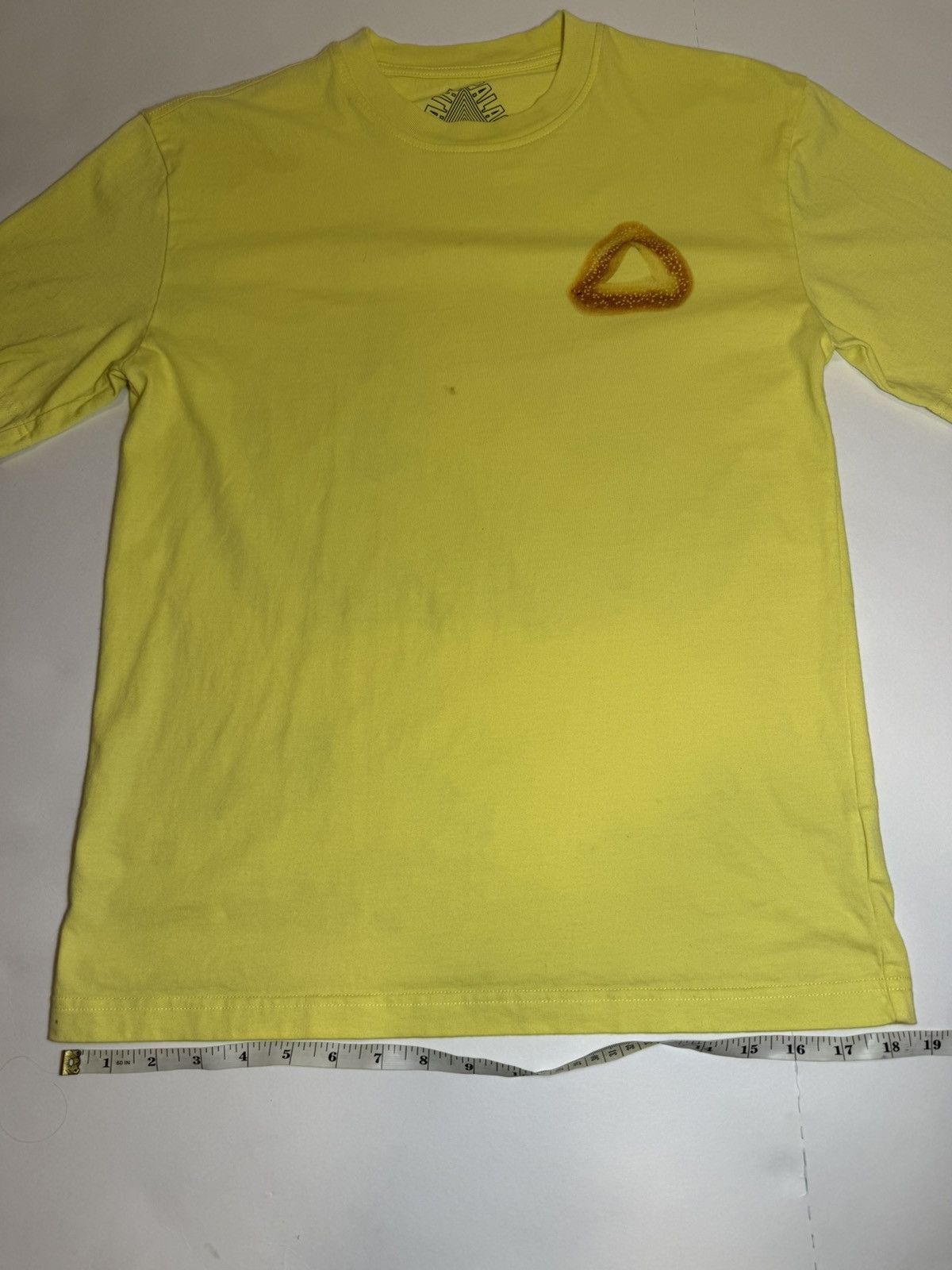 Palace Palace Tri Ferg Pretzel Logo Tee Shirt Yellow Small Size US S / EU 44-46 / 1 - 6 Thumbnail