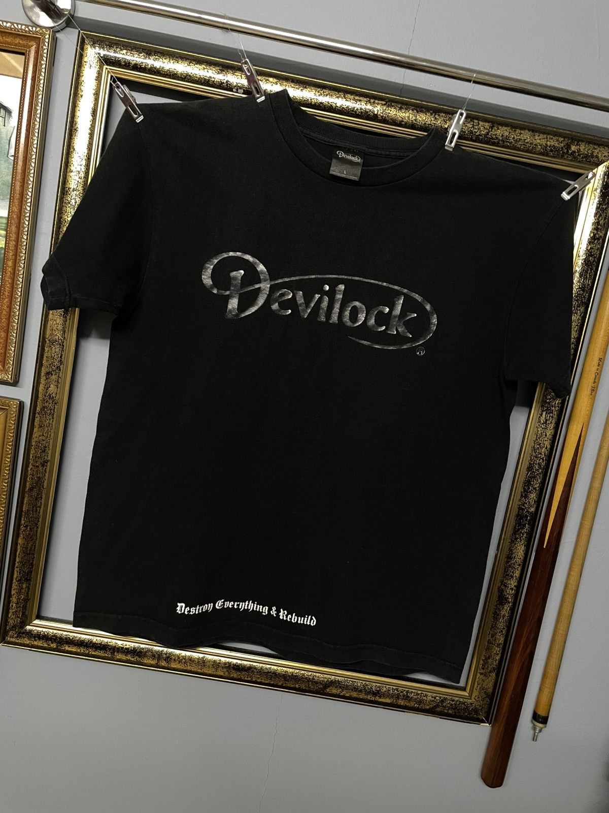 Designer × Japanese Brand × Vintage Vintage 90s Japan Designer Devilock Destroy Everything Tee Size US M / EU 48-50 / 2 - 2 Thumbnail