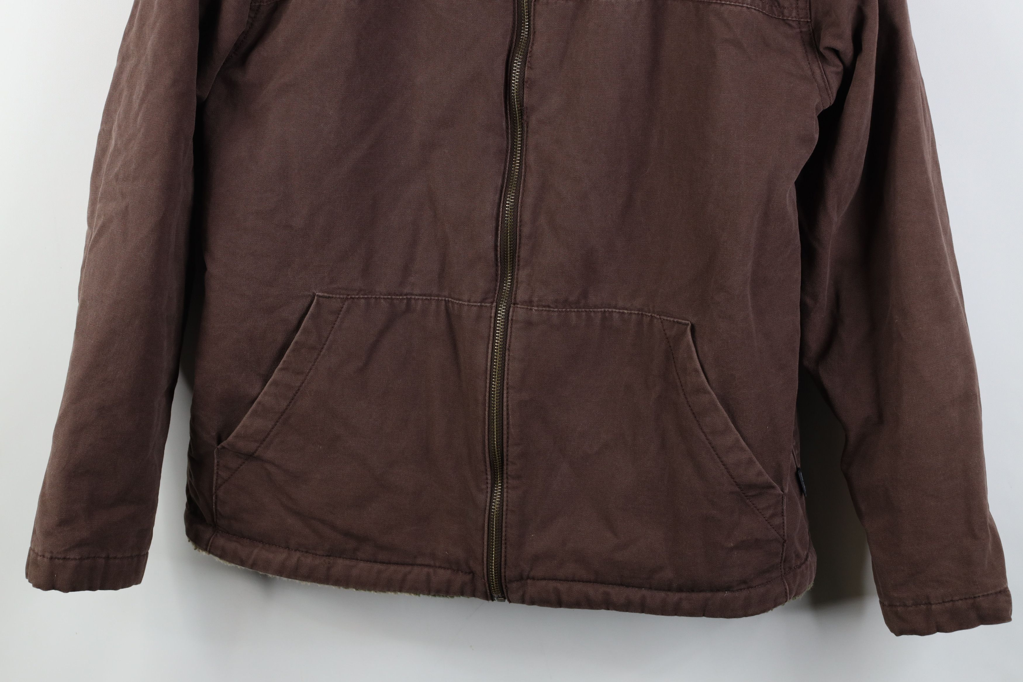 Cabelas Vintage Cabelas Camouflage Fleece Lined Canvas Bomber Jacket Size US M / EU 48-50 / 2 - 3 Thumbnail