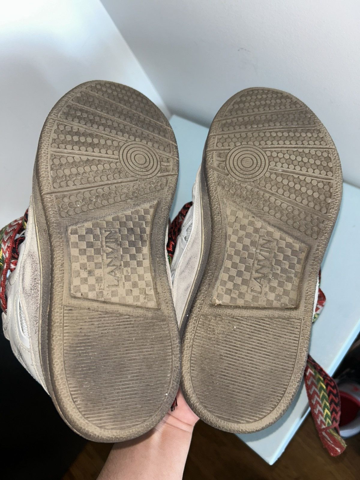 Lanvin lanvin curb dirty sneaker Size US 7 / EU 40 - 2 Thumbnail