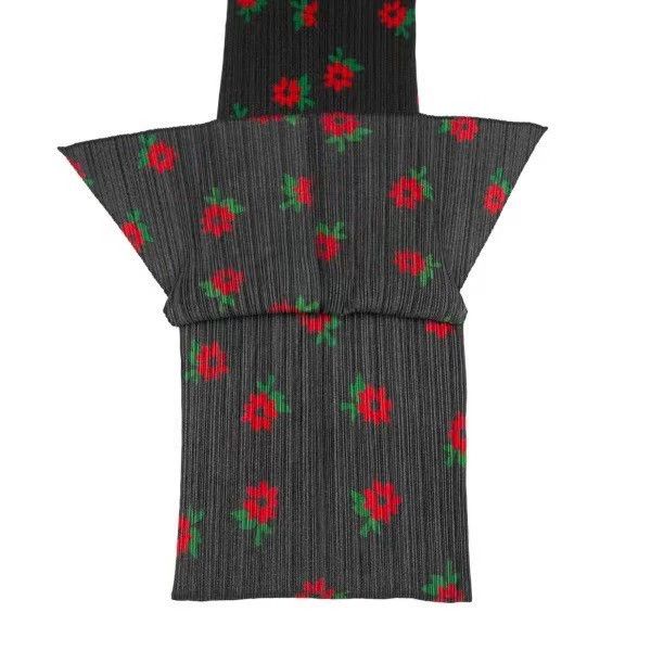 Issey Miyake issey miyake size:2 Little Red Flower pleated sleeveless d Size XXS / US 00 / IT 34 - 5 Thumbnail