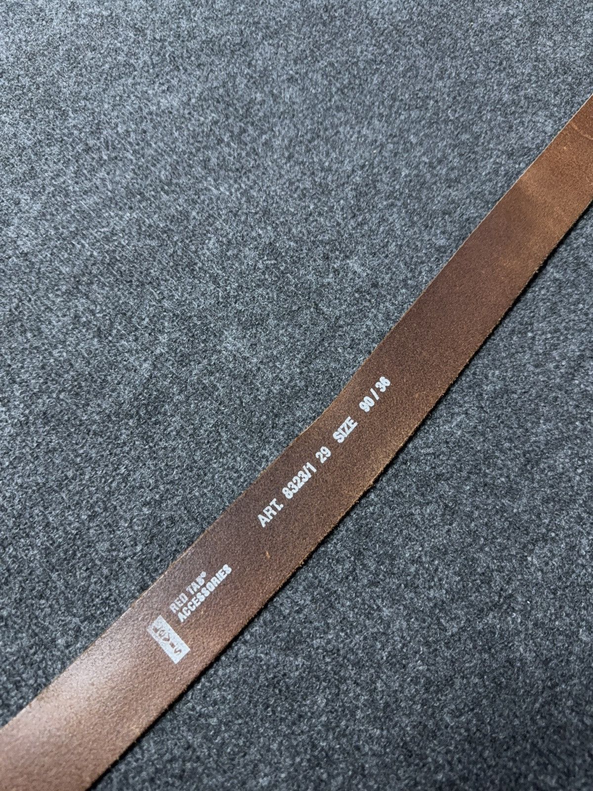 Levi's Levi’s Cowboy 00s Brown Leather Belt Classic Metal Buckle Size ONE SIZE - 9 Thumbnail