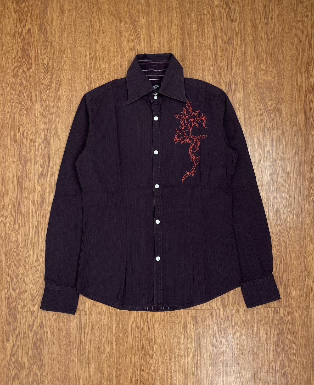 Japanese Brand Tornado mart tribal reversible shirt Size US M / EU 48-50 / 2 - 2 Thumbnail