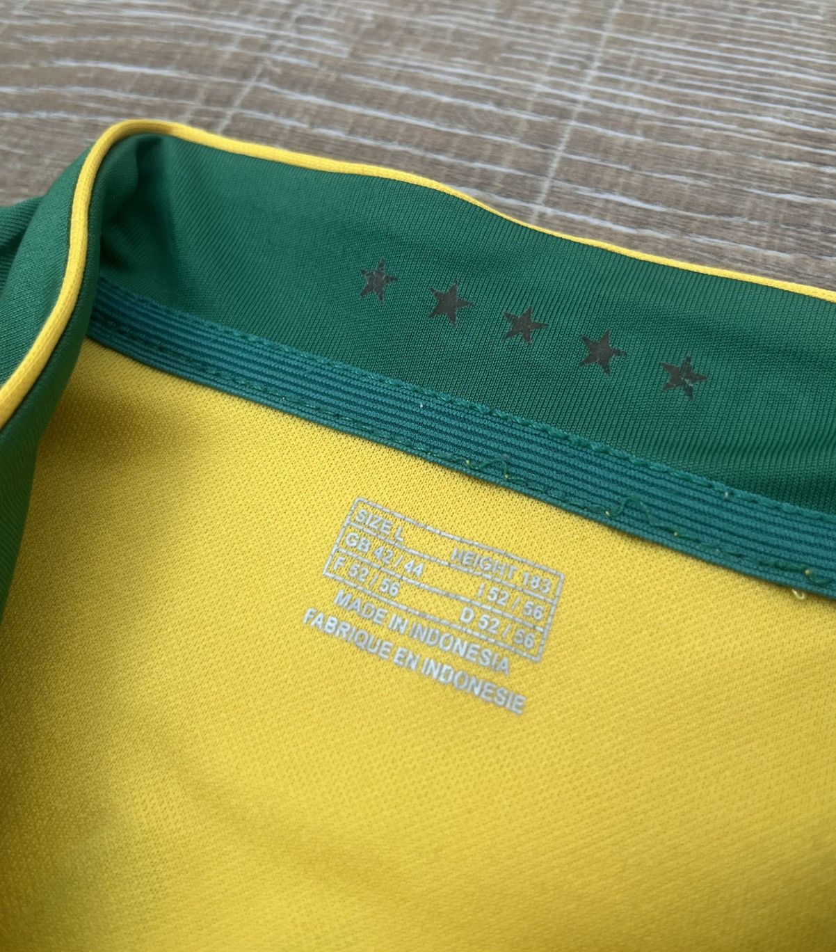 Nike RARE NIKE BRAZIL ROBINHO #11 HYPE BLOCKCORE STYLE JERSEY Size US L / EU 52-54 / 3 - 4 Thumbnail