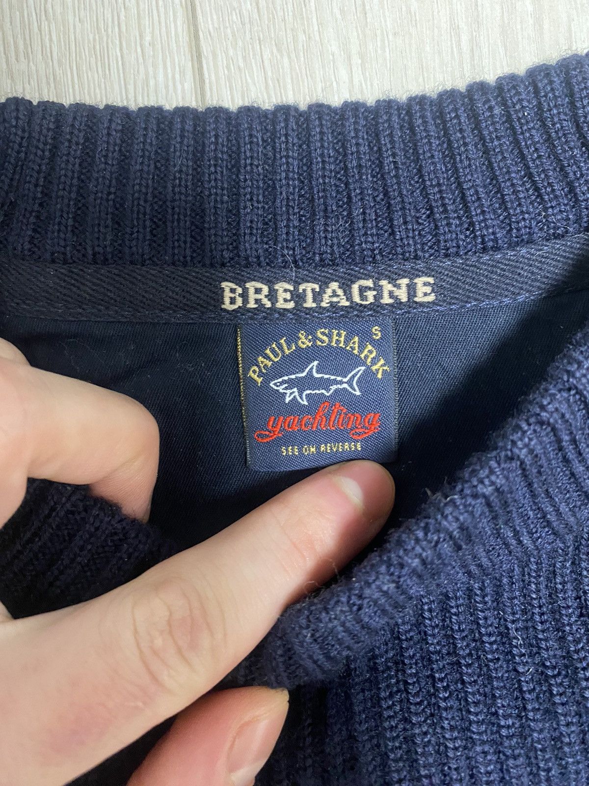 Paul & Shark × Vintage Sweatshirt Paul & Shark Size US M / EU 48-50 / 2 - 2 Thumbnail