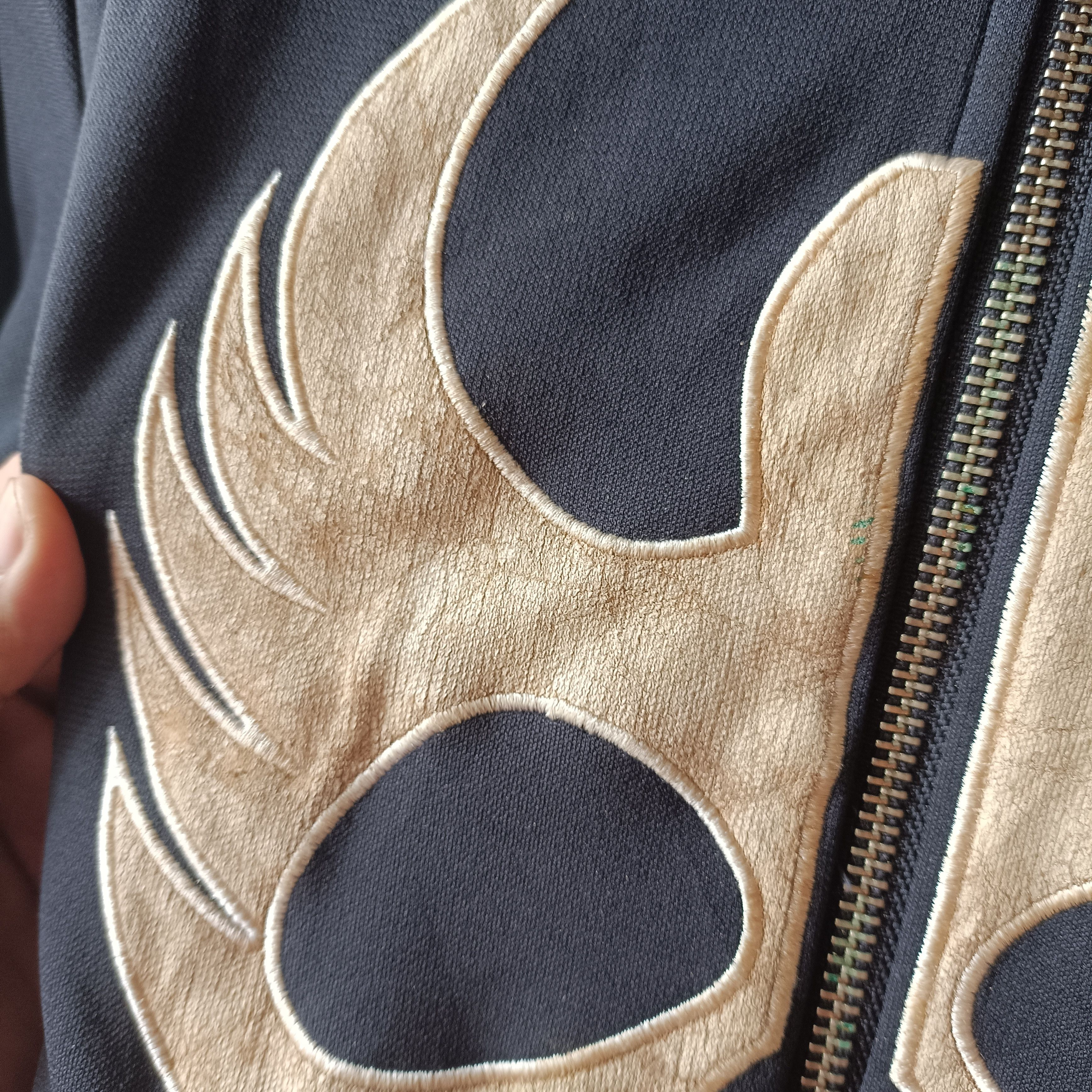 Adidas Rare Adidas Nippon Yatagarasu Skull Japan National Tracktop Size US L / EU 52-54 / 3 - 7 Thumbnail