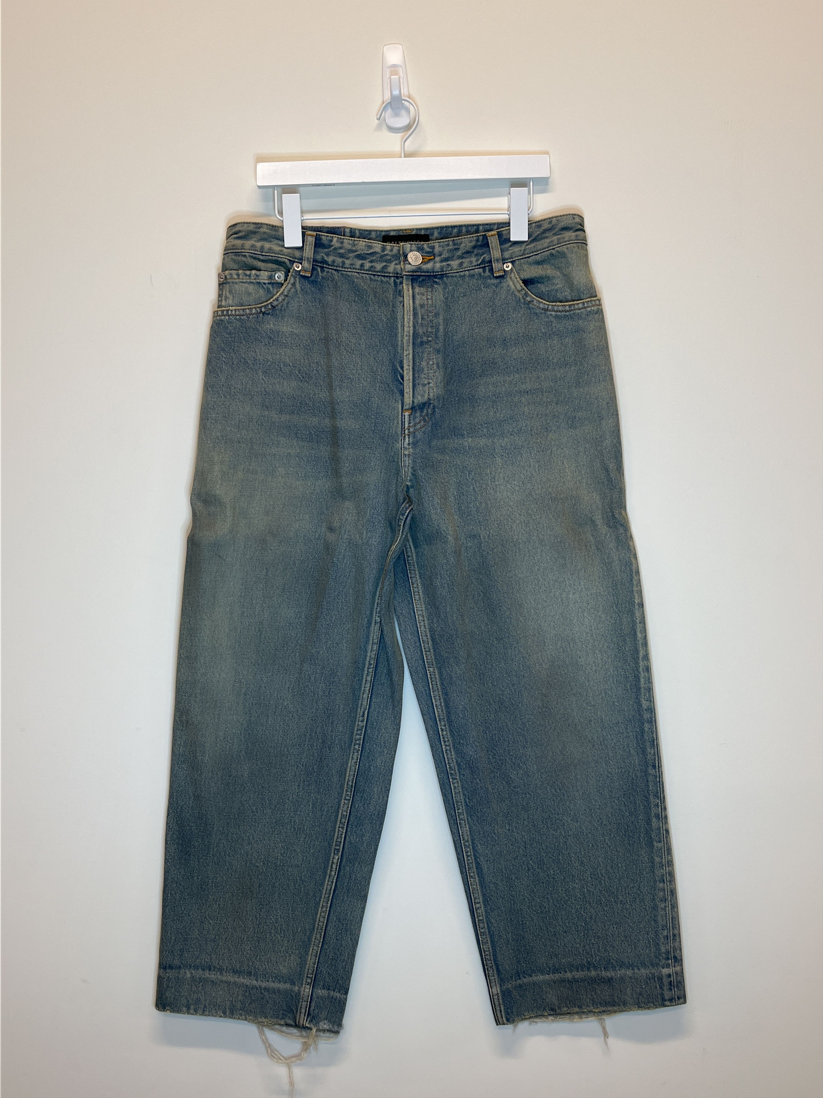 Balenciaga Washed Baggy Jeans Size US 32 / EU 48 - 1 Thumbnail