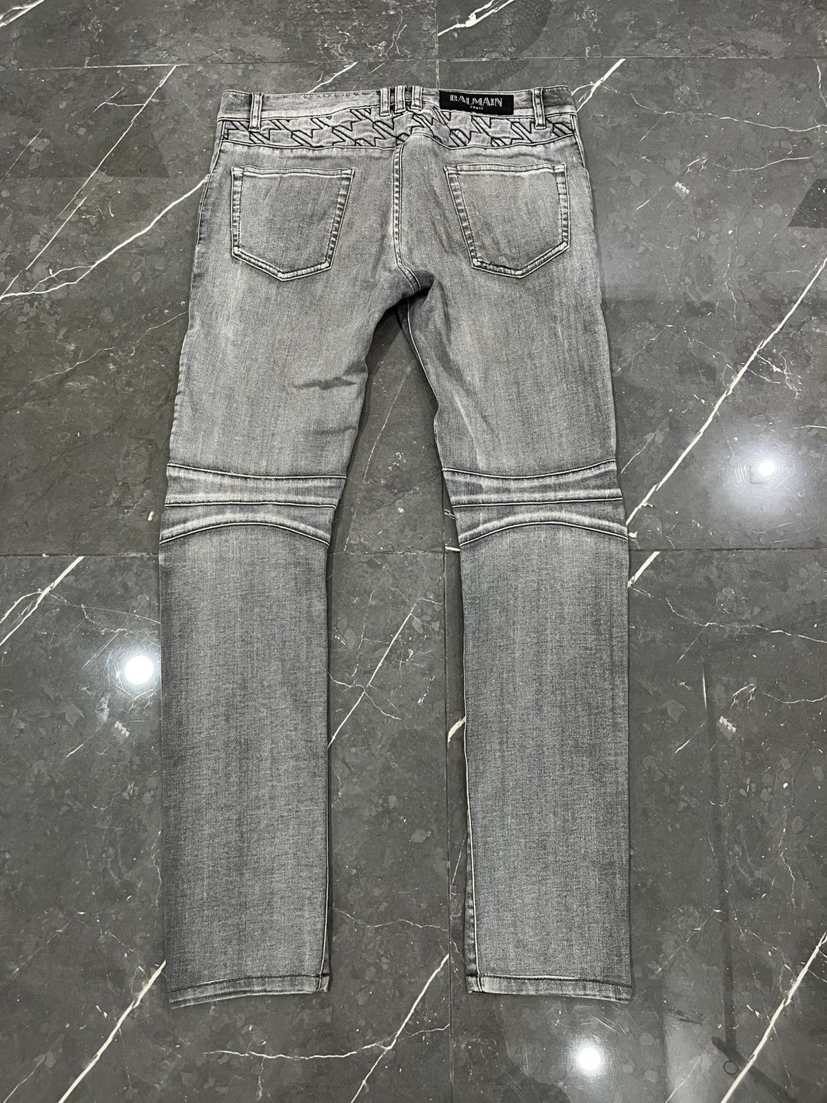 Balmain BALMAIN BIKERS JEANS 2013 Size US 29 - 2 Thumbnail