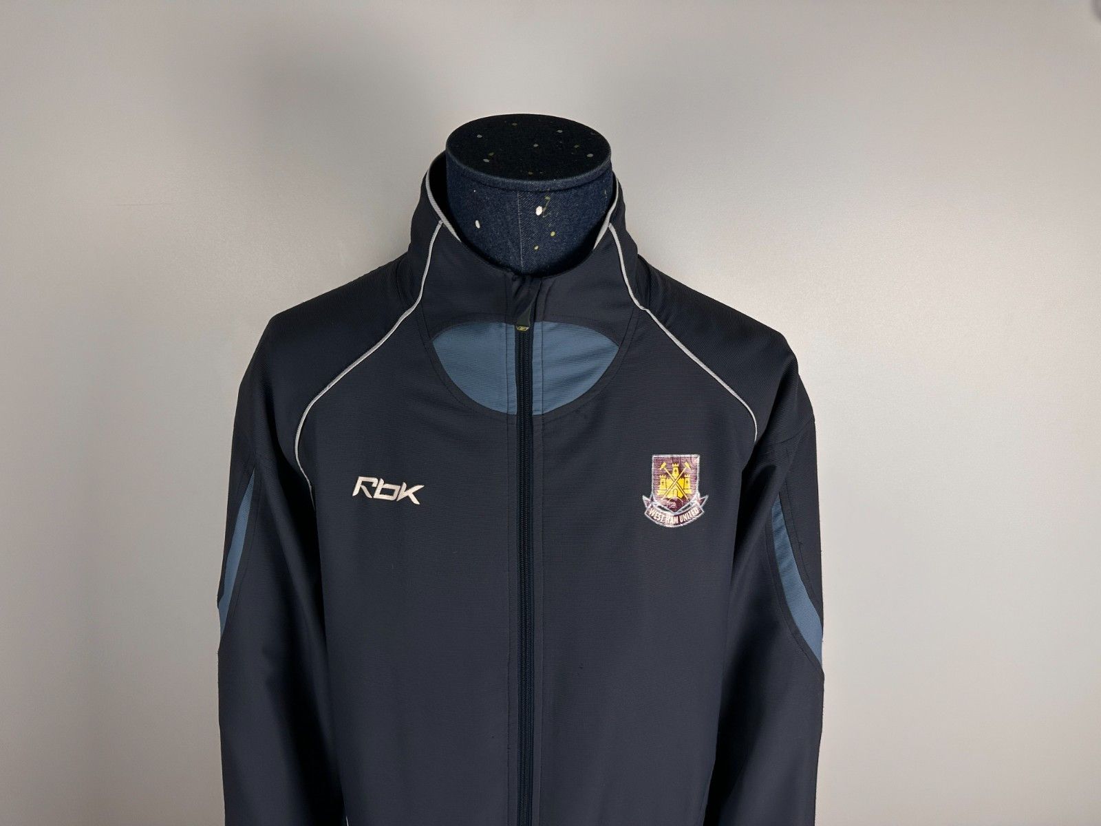Reebok West Ham United Reebok Vintage Soccer Track Jacket Size L Size US L / EU 52-54 / 3 - 4 Thumbnail