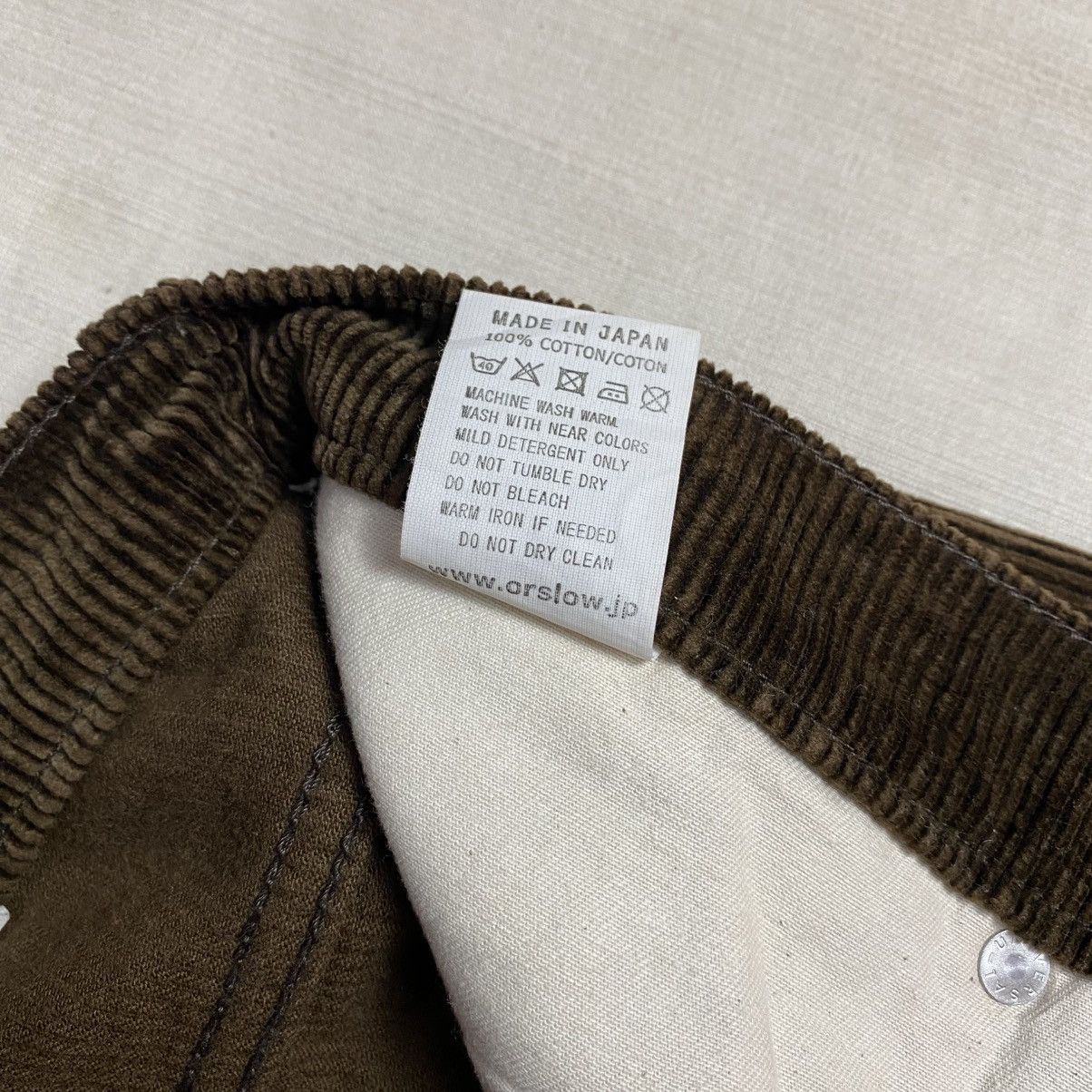 Orslow Japan Corduroy Trousers Pants