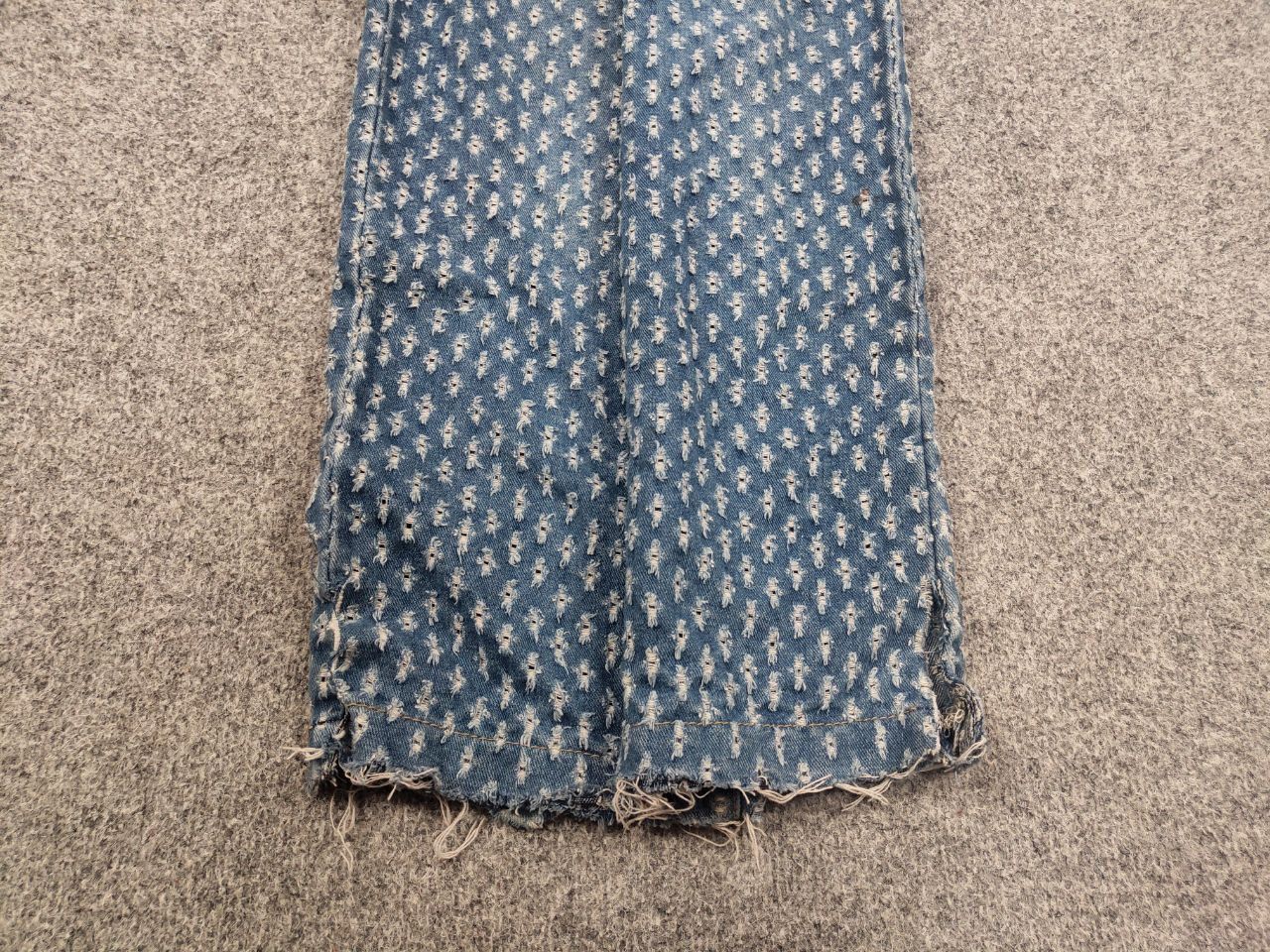 If Six Was Nine Jaded London Vtg Japan l.g.b Style distressed denim Jeans Size US 30 / EU 46 - 6 Thumbnail