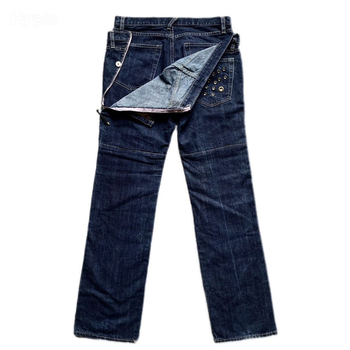 PPFM 🔥PPFM DOULE WAIST DENIM RARE PANTS. Size US 31 - 1 Thumbnail