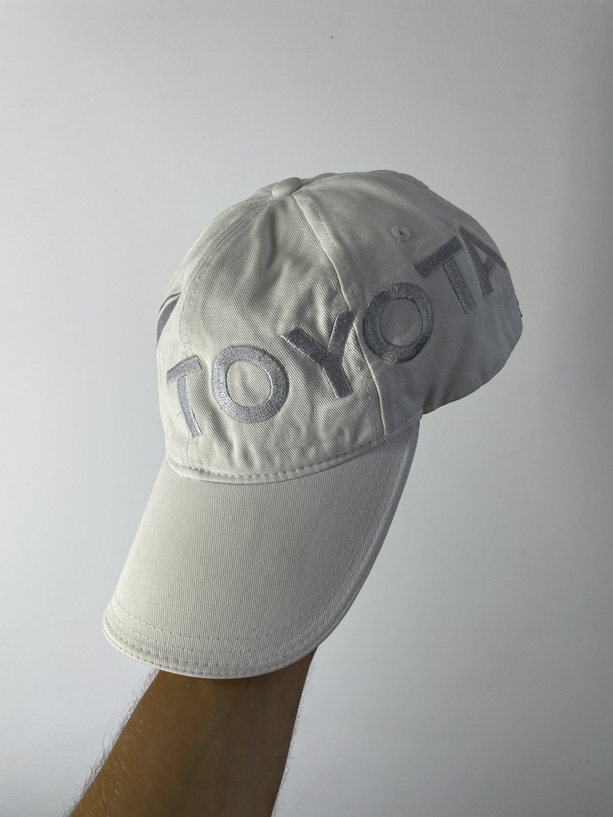 Formula 1 Vintage Toyota Panasonic racing White Cap embroidered Size ONE SIZE - 1 Thumbnail