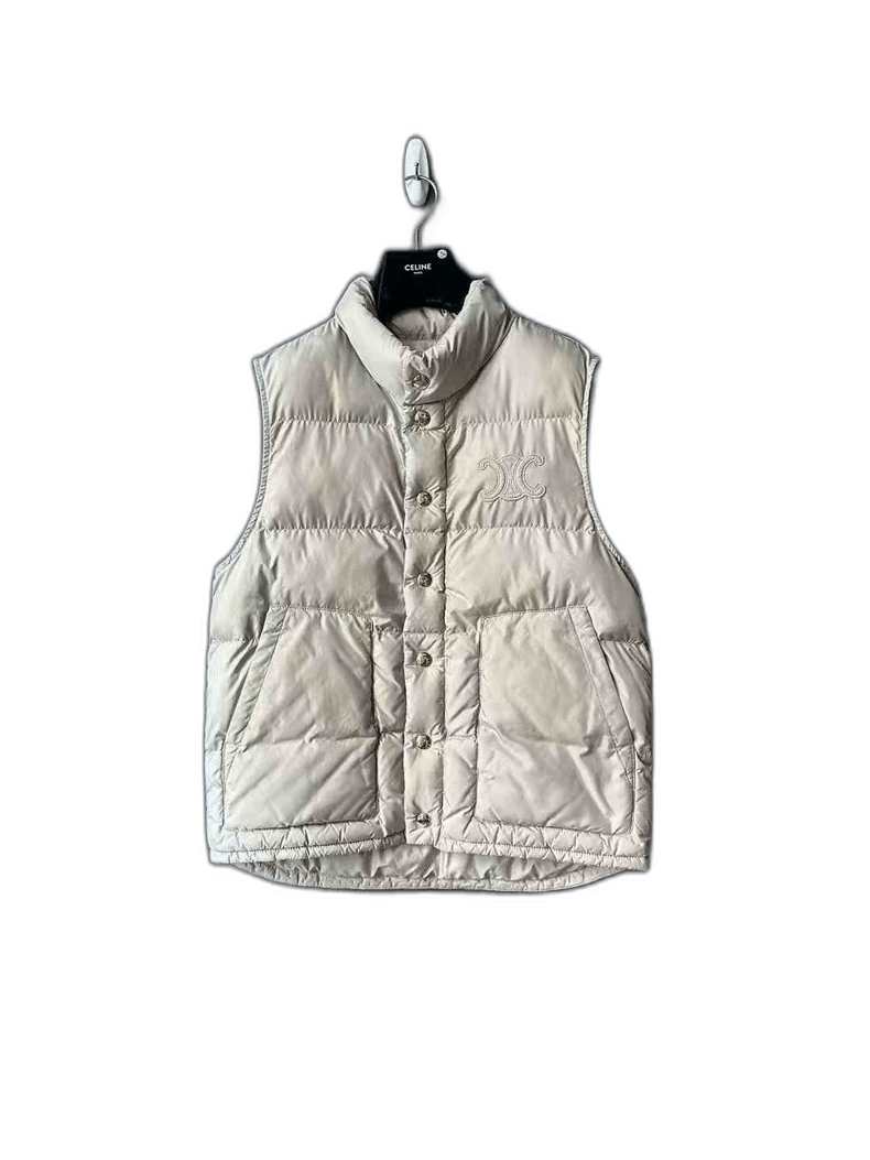Celine Celine Padded Vest with Pockets Size US M / EU 48-50 / 2 - 1 Thumbnail