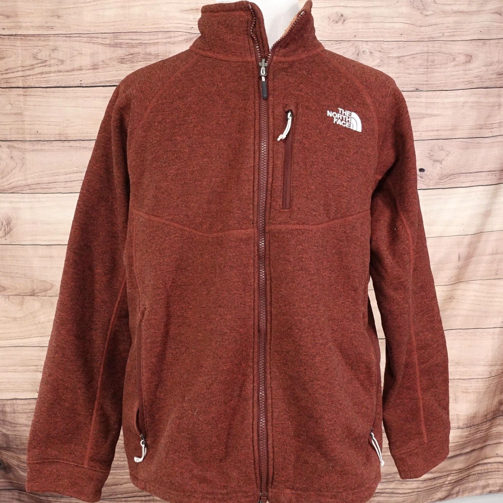 The North Face The North Face Jacket Mens Large Full Zip Fleece Lined Warm Hiking Size US L / EU 52-54 / 3 - 3 Thumbnail