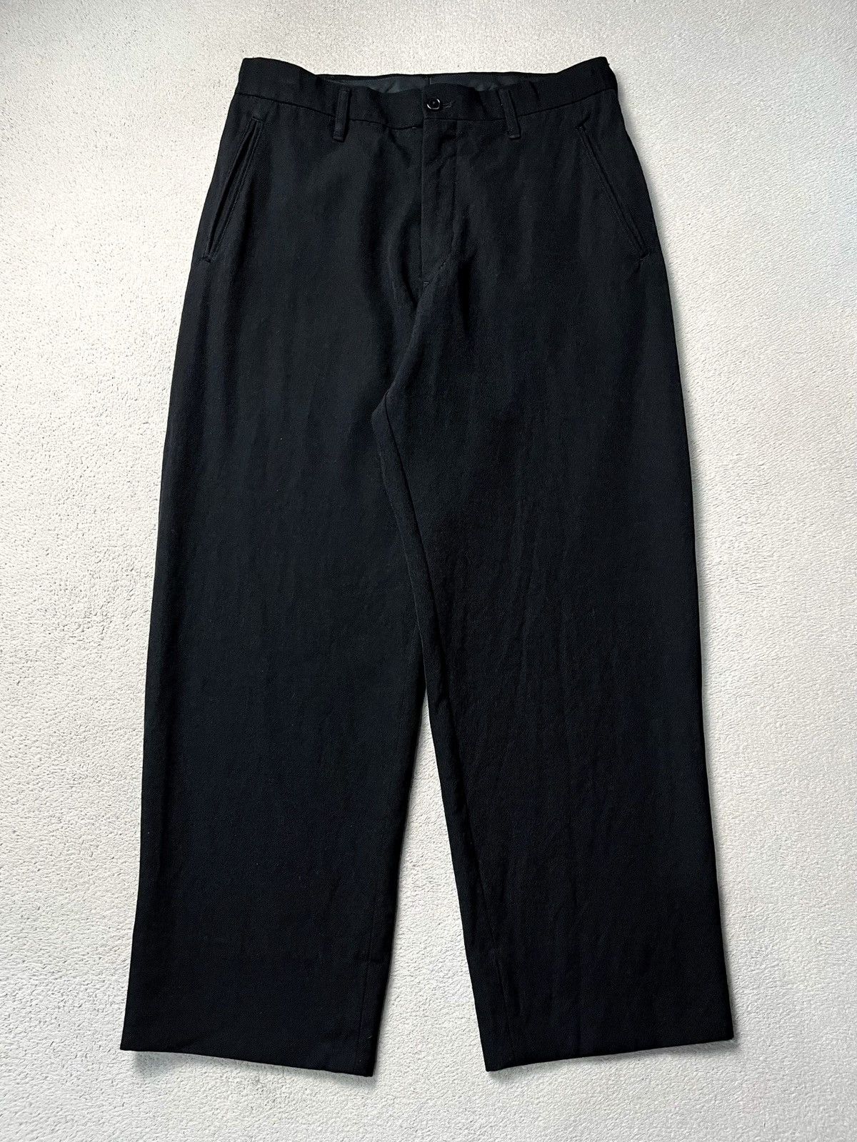Y's × Yohji Yamamoto Yohji Yamamoto Wool Wide Leg Trouser Size US 30 / EU 46 - 1 Thumbnail