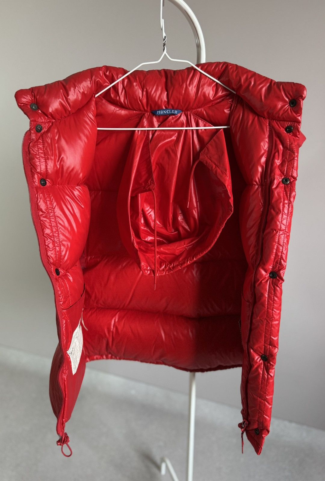 Moncler Rare Moncler Grenoble Red Down Vest Puffer Jacket Size L / US 10 / IT 46 - 8 Thumbnail