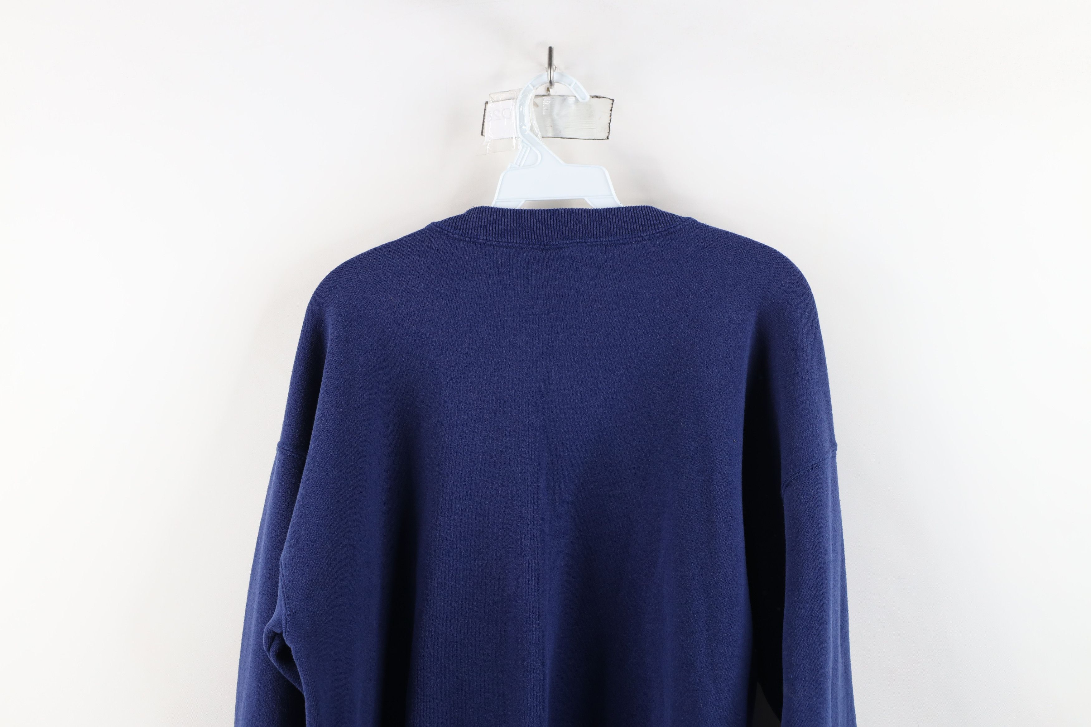 Vintage Vintage 90s USA Olympics Spell Crewneck Sweatshirt Blue USA Size US L / EU 52-54 / 3 - 11 Thumbnail