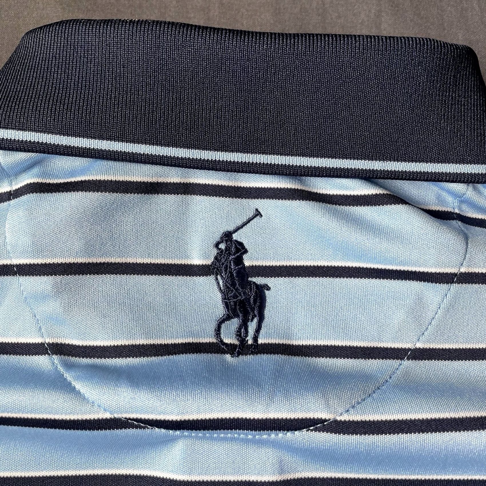 Polo Ralph Lauren Ralph Lauren Polo Golf Jacket Polo Mens L Blue Torrey Pines 121st US Open Embroidered Golf Polo Ralph Lauren Polo Golf Jacket Size US L / EU 52-54 / 3 - 7 Thumbnail