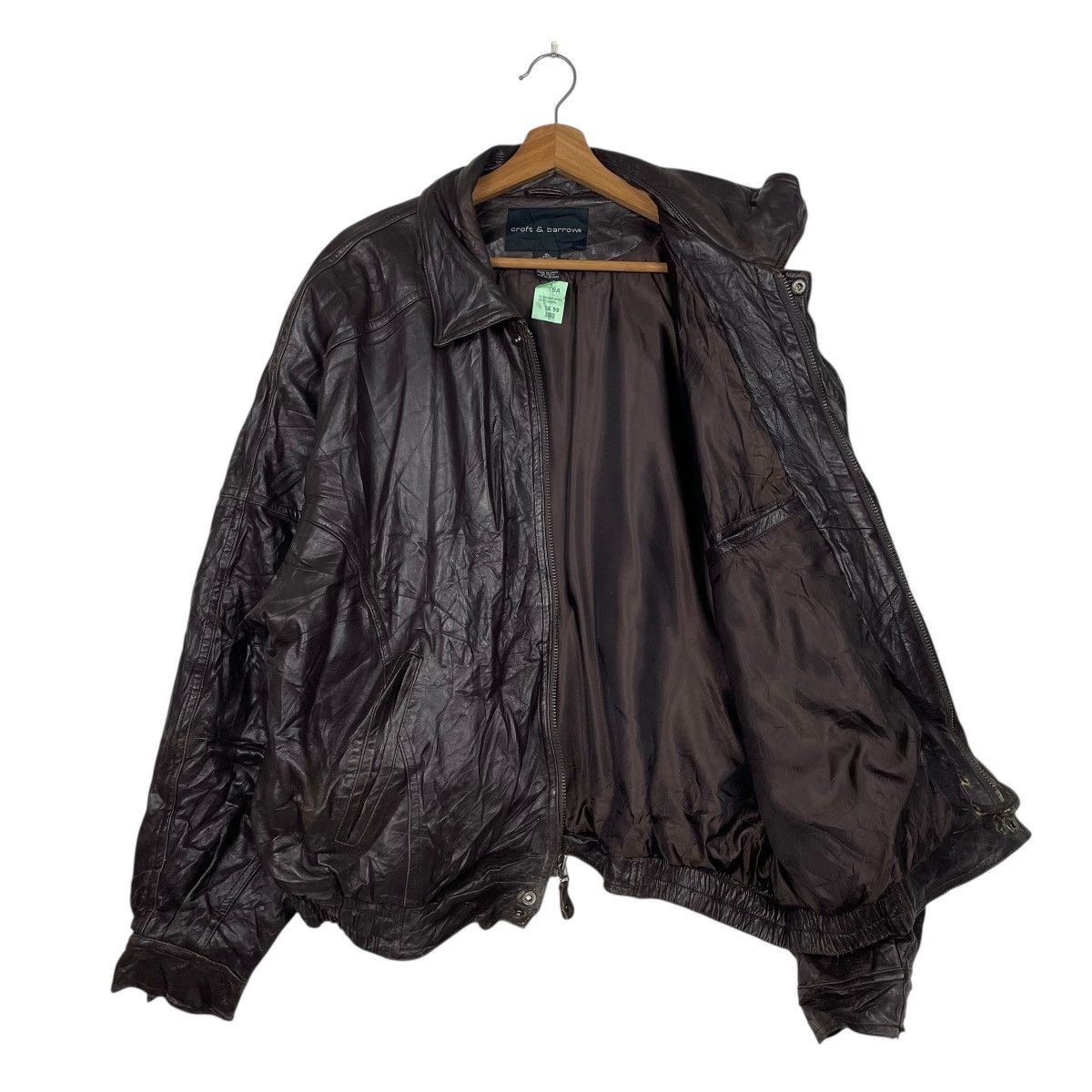 Croft & Barrow Croft & Barrow Leather Jacket Size US XL / EU 56 / 4 - 10 Thumbnail
