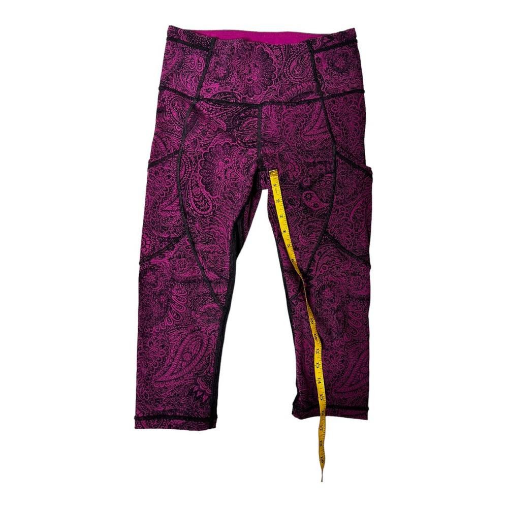 Lululemon lululemon athletica l Outrun Crop Leggings Size 4 Size 27" / US 4 / IT 40 - 6 Thumbnail