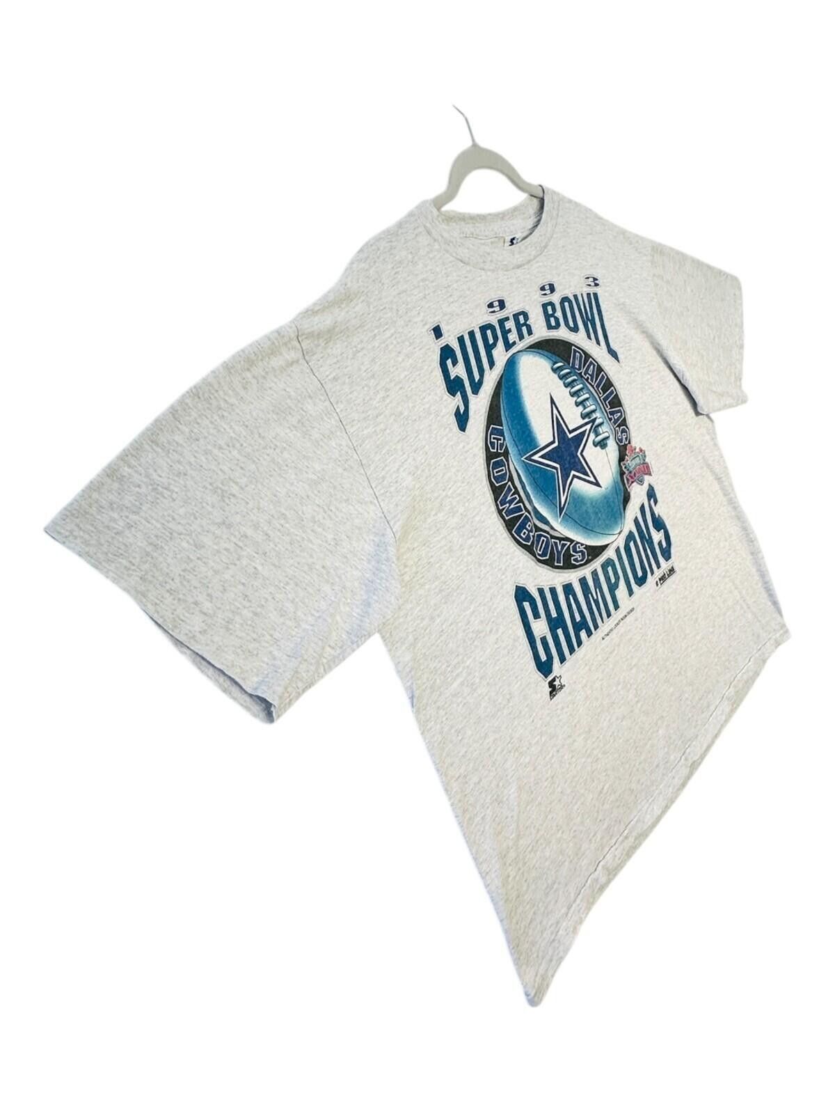 Starter Starter Dallas Cowboys T-Shirt Men's UK Size XL Grey Size US XL / EU 56 / 4 - 8 Thumbnail