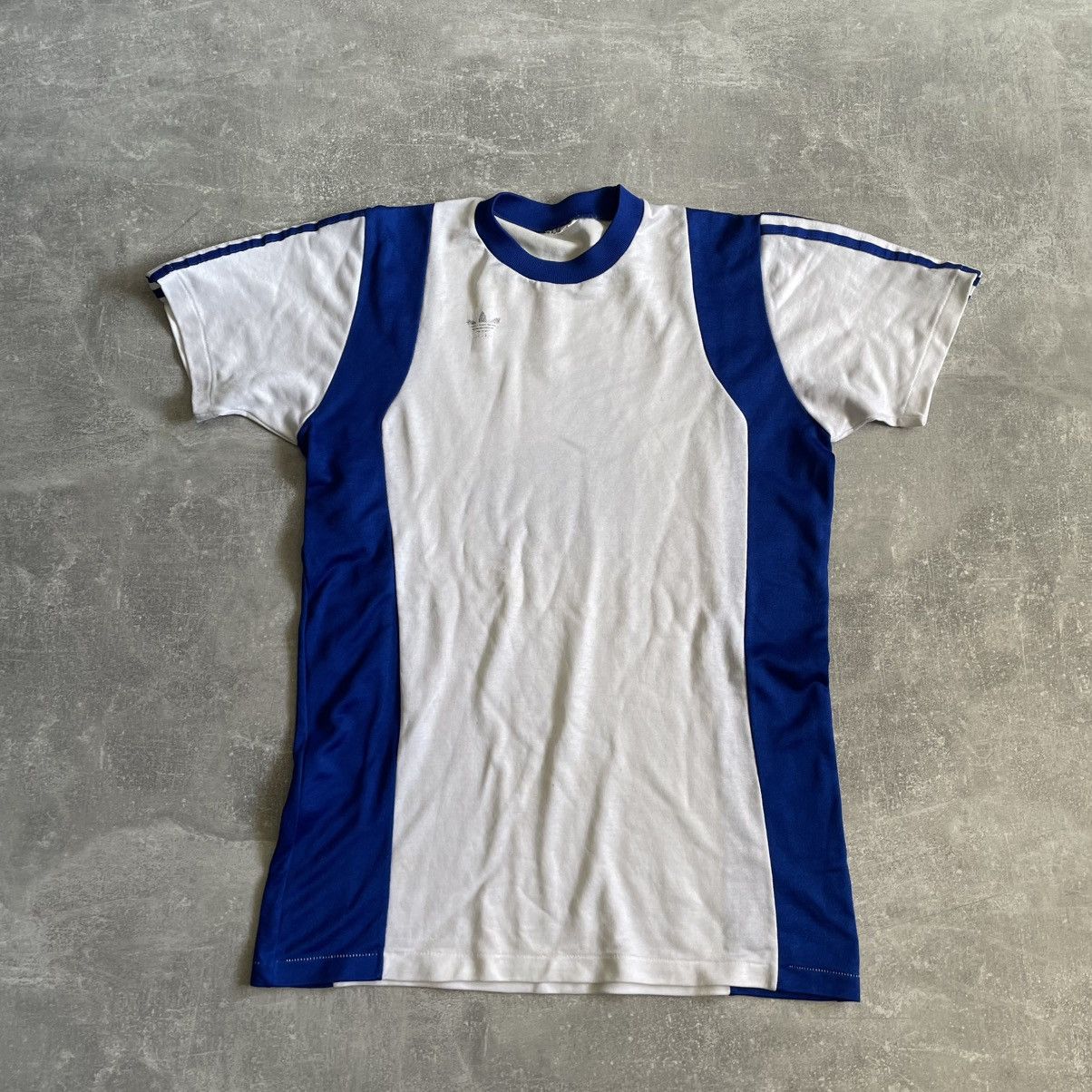 Adidas ADIDAS WEST GERMANY 70s FOOTBALL tee 80s 90s yu SHIRT JERSEY Size US L / EU 52-54 / 3 - 1 Thumbnail