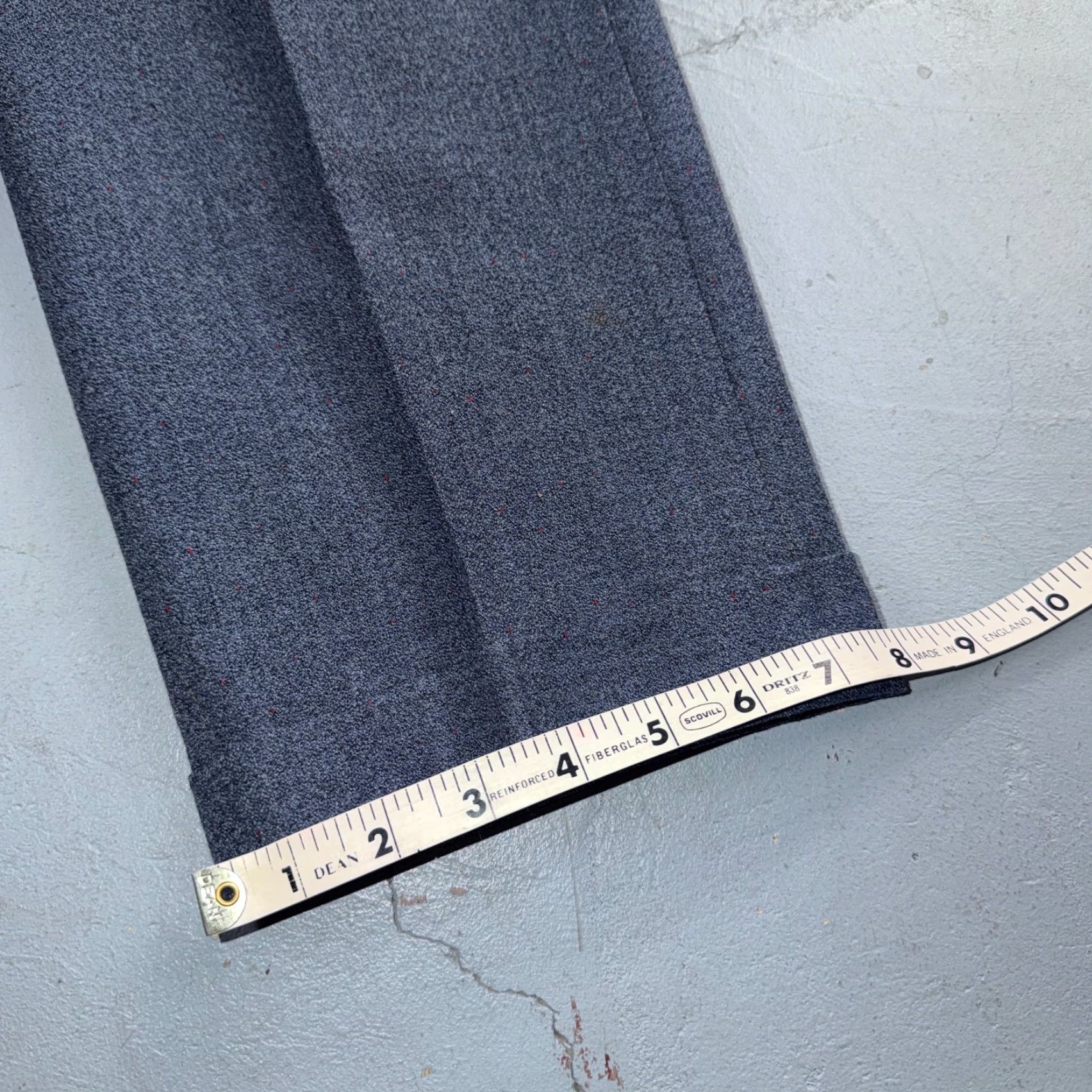 Vintage VINTAGE Barelay 2 PC Suit Jacket Coat Pants Blue Wool Rockabilly 1950s 1960s Mens 40 Regular Adult Mens Jacket Set Blue 1950s Suit Size 40R - 4 Thumbnail