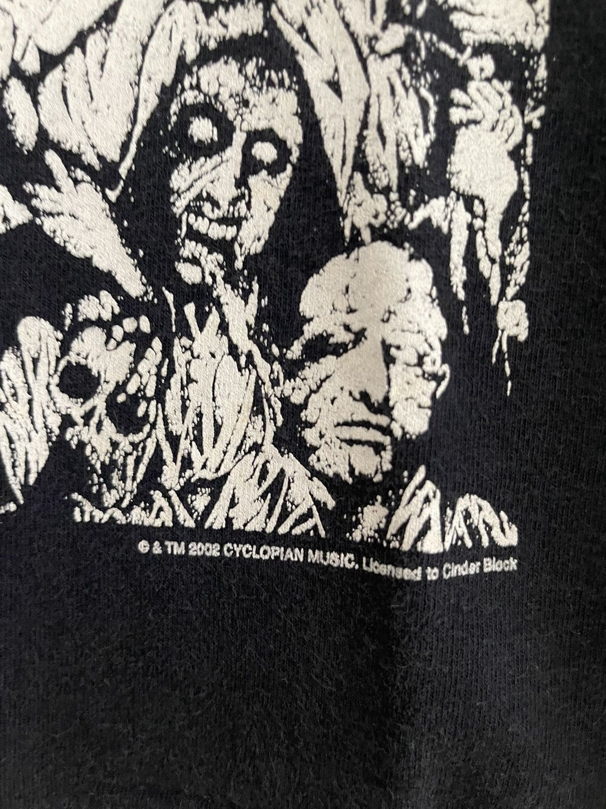Band Tees × Vintage Vintage 2002 Misfits Earth AD Cinderblock Size US S / EU 44-46 / 1 - 4 Thumbnail