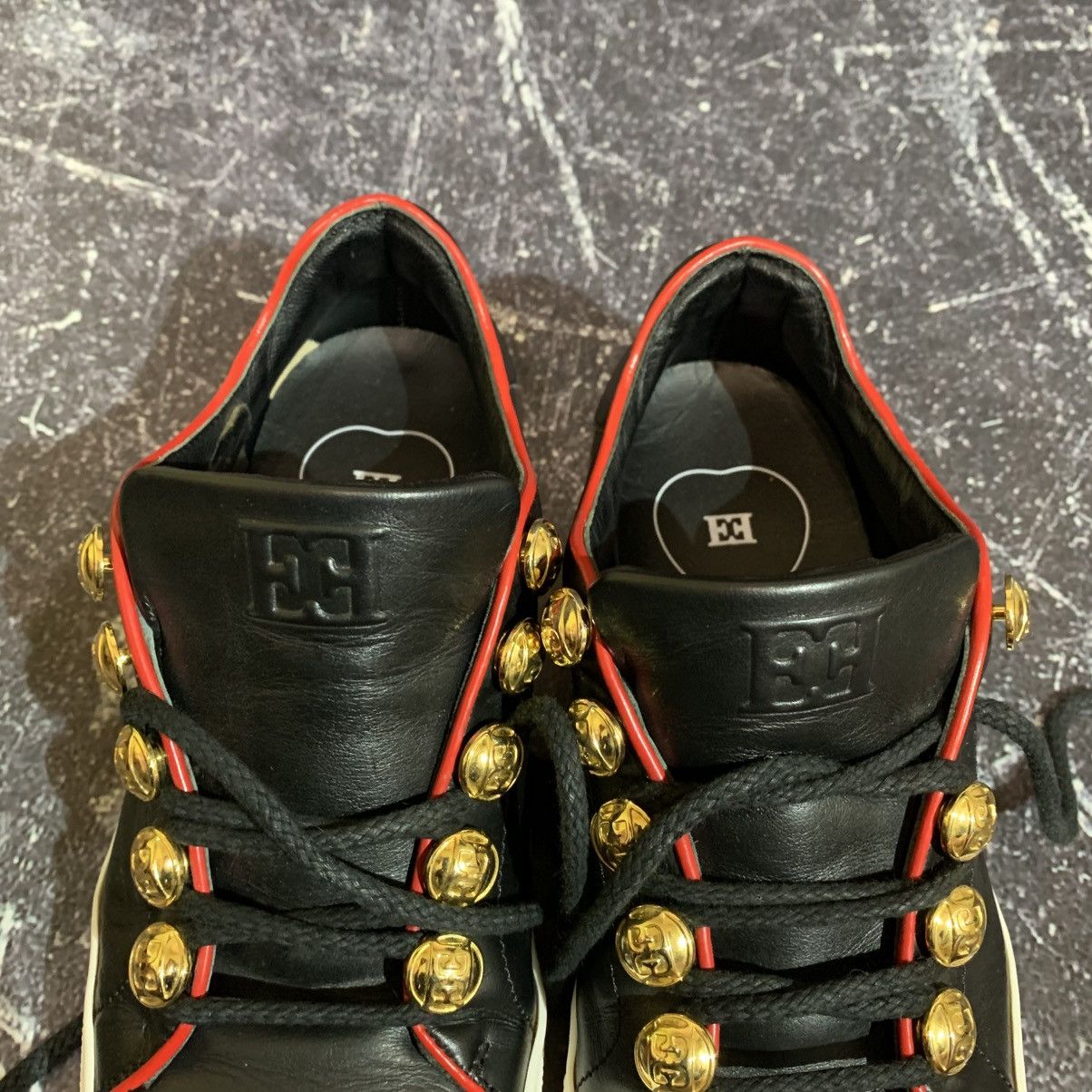 Escada RARE🔥 ESCADA Women’s Leather Lace-Up Sneakers Size 37 Size US 7 / IT 37 - 17 Thumbnail
