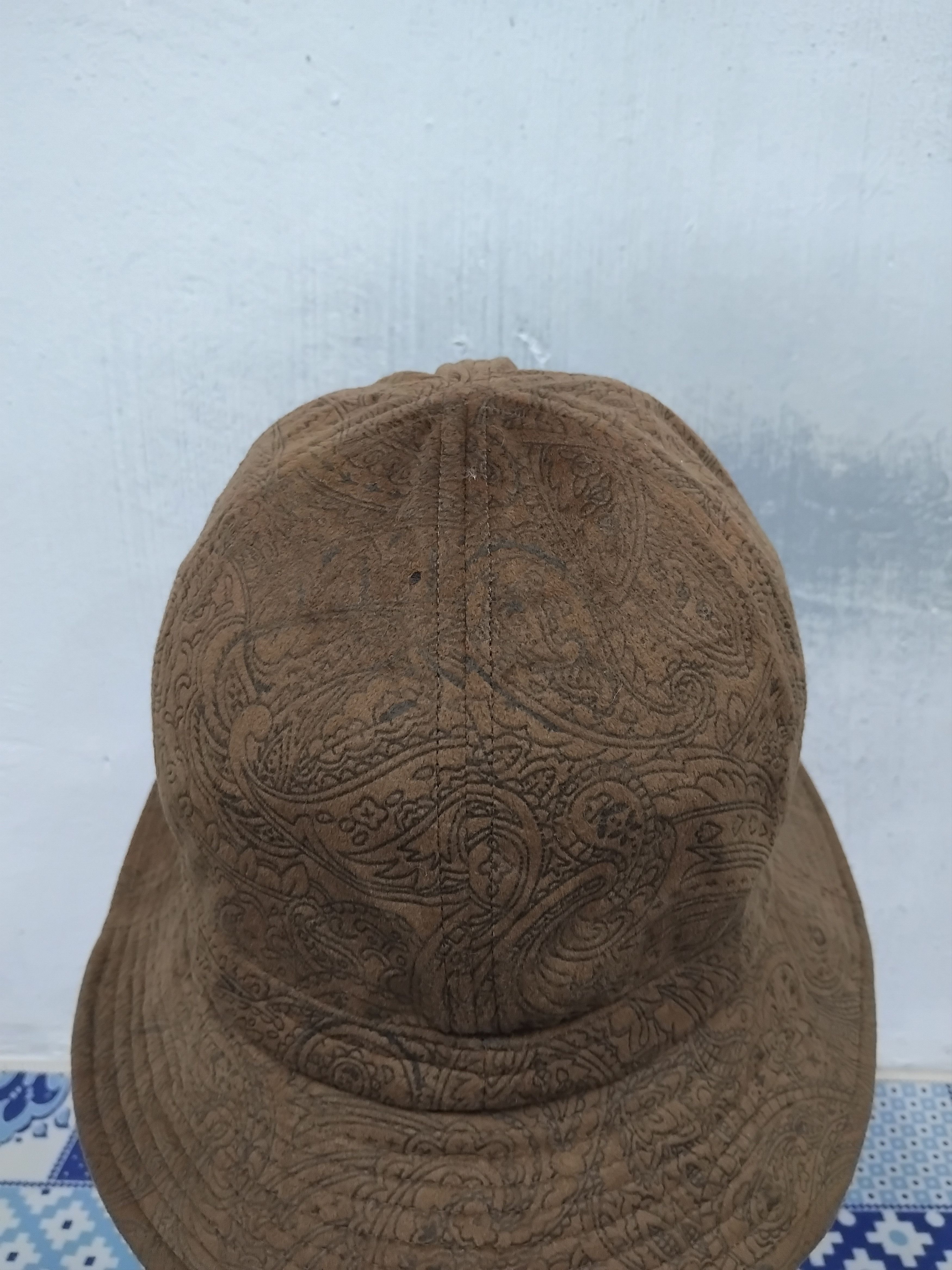 Japanese Brand 💥Unnamed liberty style chocolates colour hat Size ONE SIZE - 9 Thumbnail