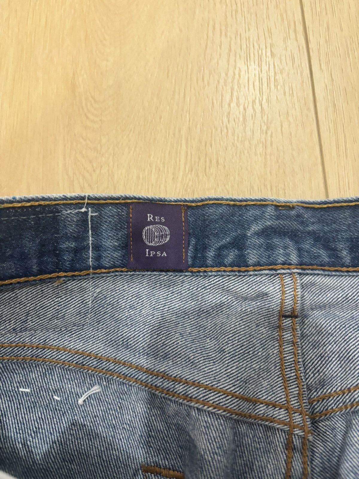 Other Res Ipsa Custom Levis 501 Patchwork Paint Splatter Jeans Men Size US 36 / EU 52 - 6 Thumbnail