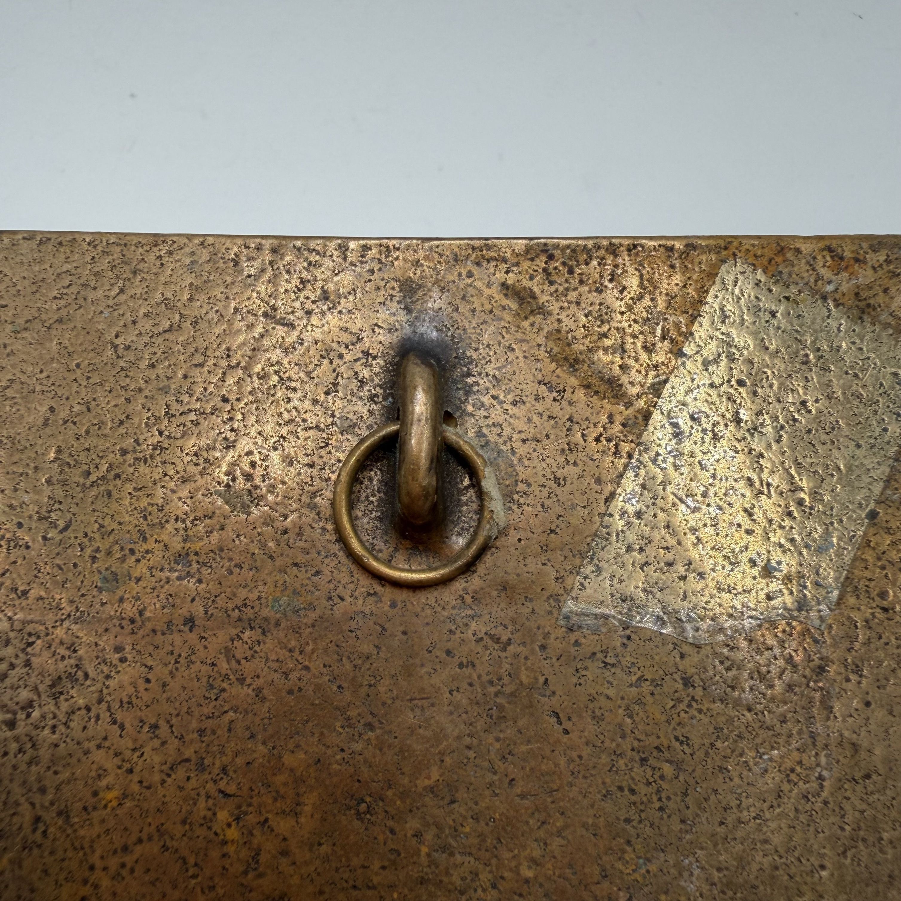 Vintage Vintage Bronze Plaque Sancta Barbara Christian Wall Hang Size ONE SIZE - 8 Thumbnail