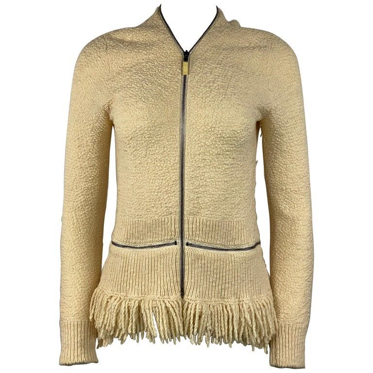 Alexander McQueen Vintage 2000s Bumster Zip Cardigan Size S / US 4 / IT 40 - 3 Thumbnail