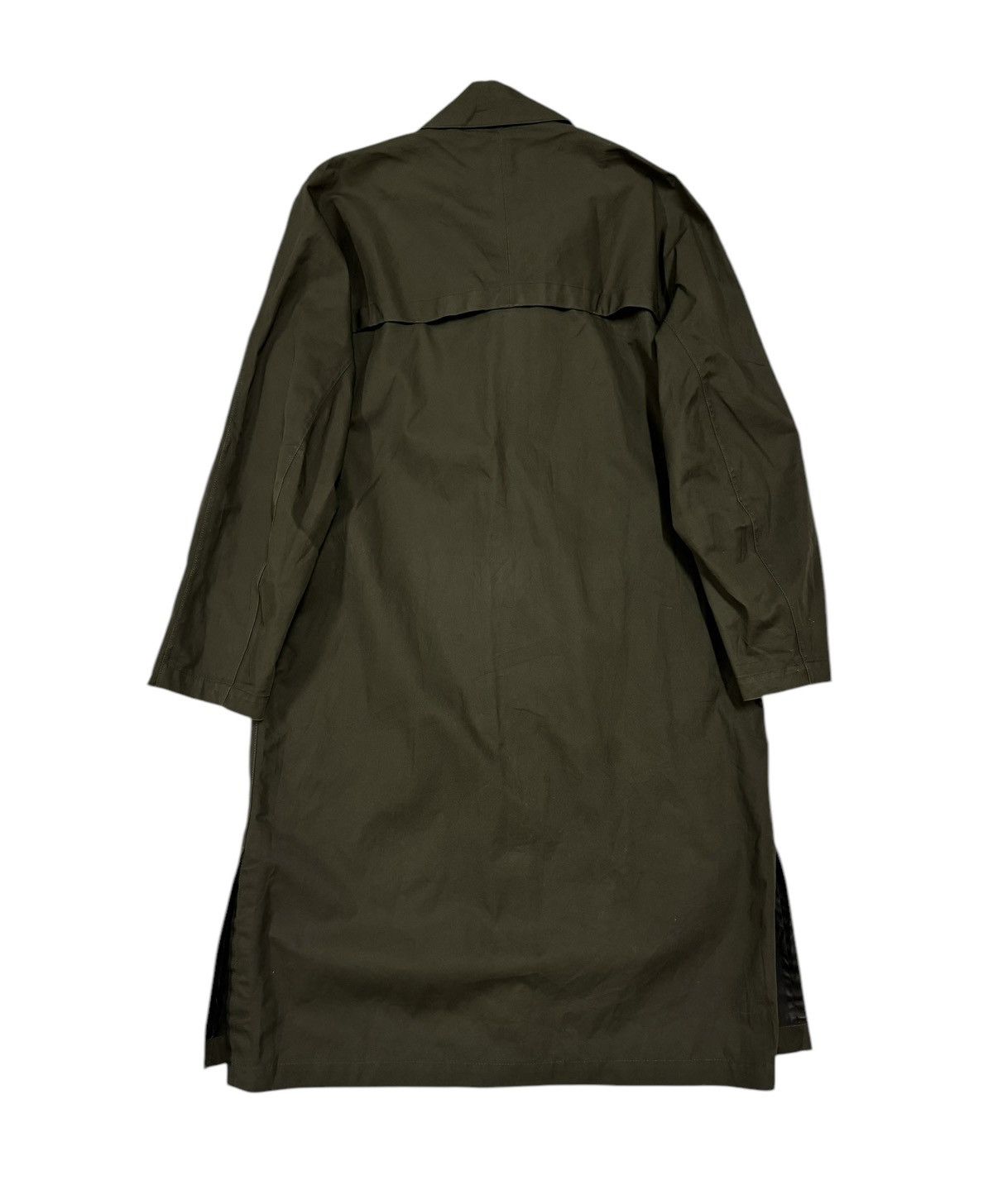Japanese Brand × Lemaire × Uniqlo Uniqlo Lemaire Wax Cotton Longjacket Raincoat Size US S / EU 44-46 / 1 - 3 Thumbnail