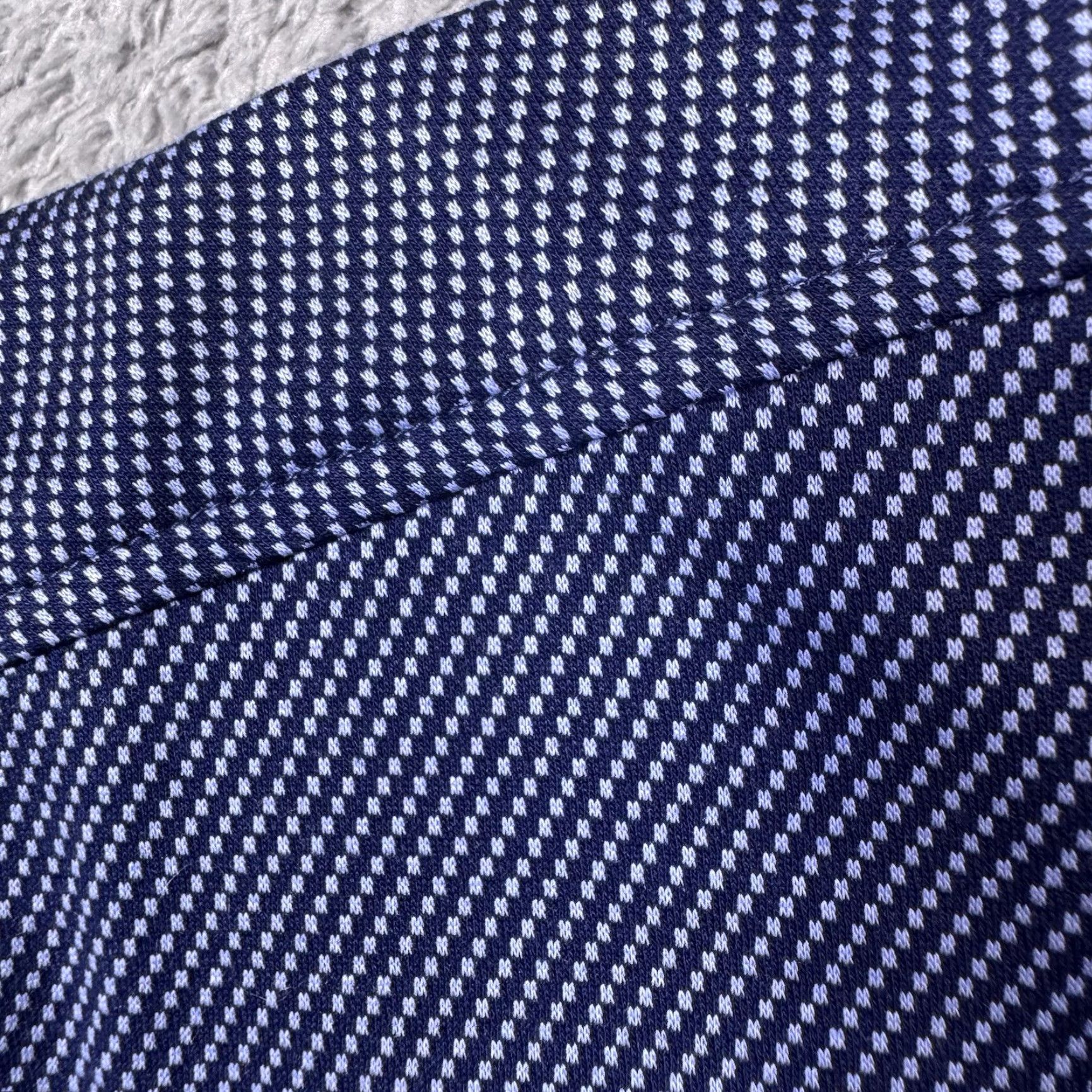 Johnston & Murphy Johnston & Murphy Shirt Men M XC Flex Stretch Preppy Flip Cuff Geometric Casual Size US M / EU 48-50 / 2 - 4 Thumbnail