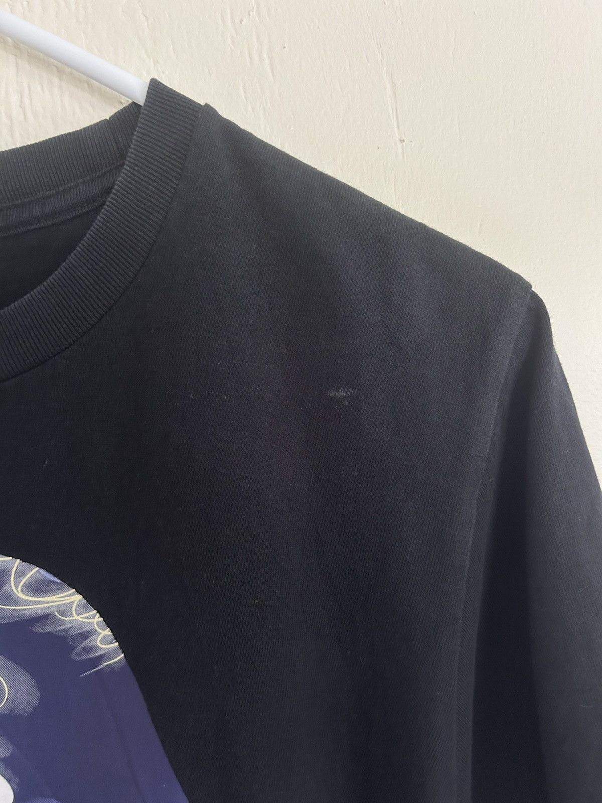 Bape Bape Storm Big Ape Head Black/Purple T-shirt Size US S / EU 44-46 / 1 - 10 Thumbnail