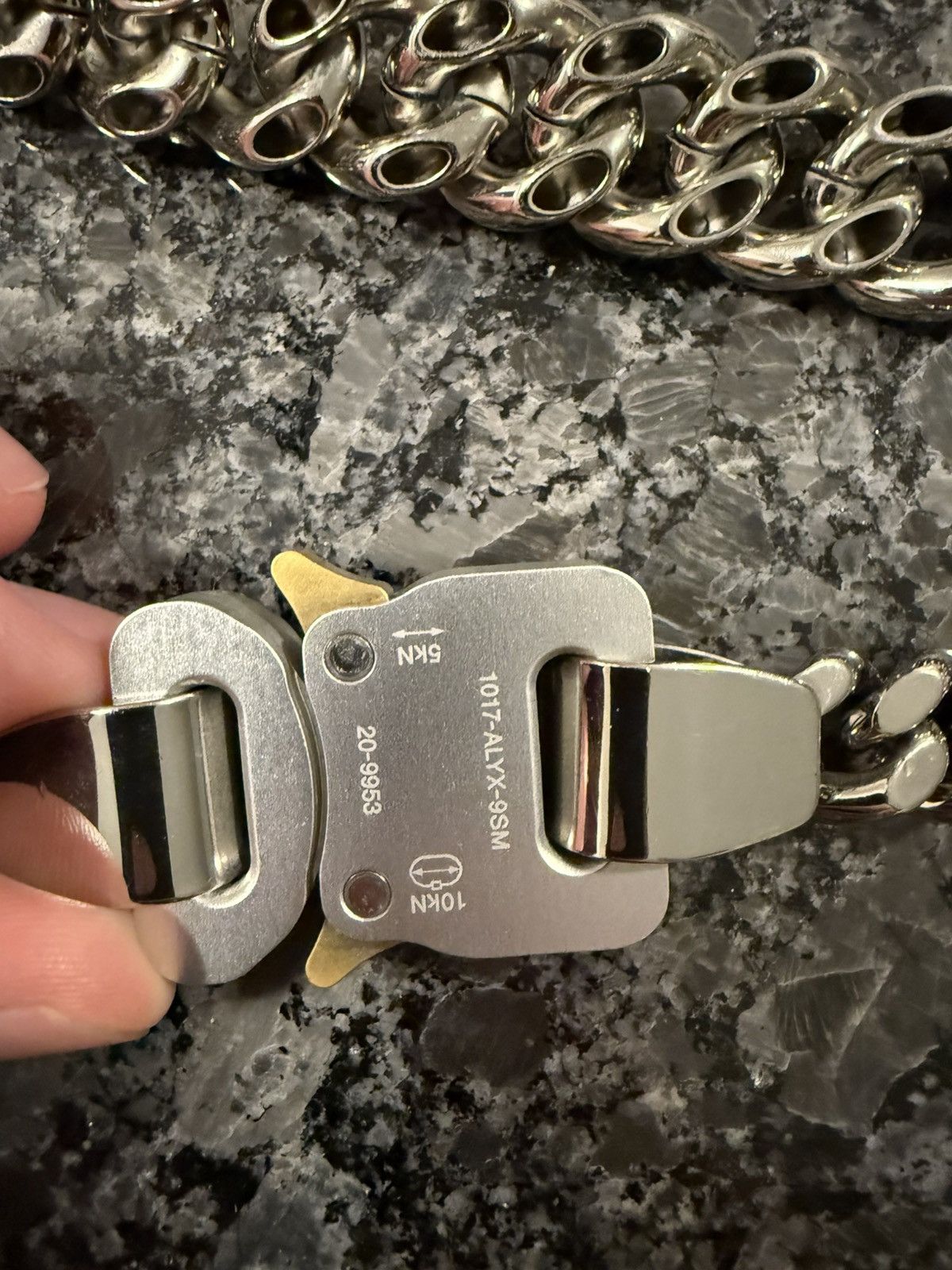 1017 ALYX 9SM 1017 ALYX CHAIN Size ONE SIZE - 2 Thumbnail