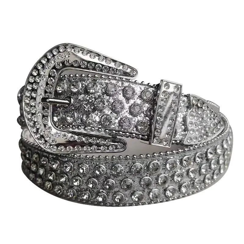Japanese Brand rhinestone bling bling belt Size ONE SIZE - 3 Thumbnail