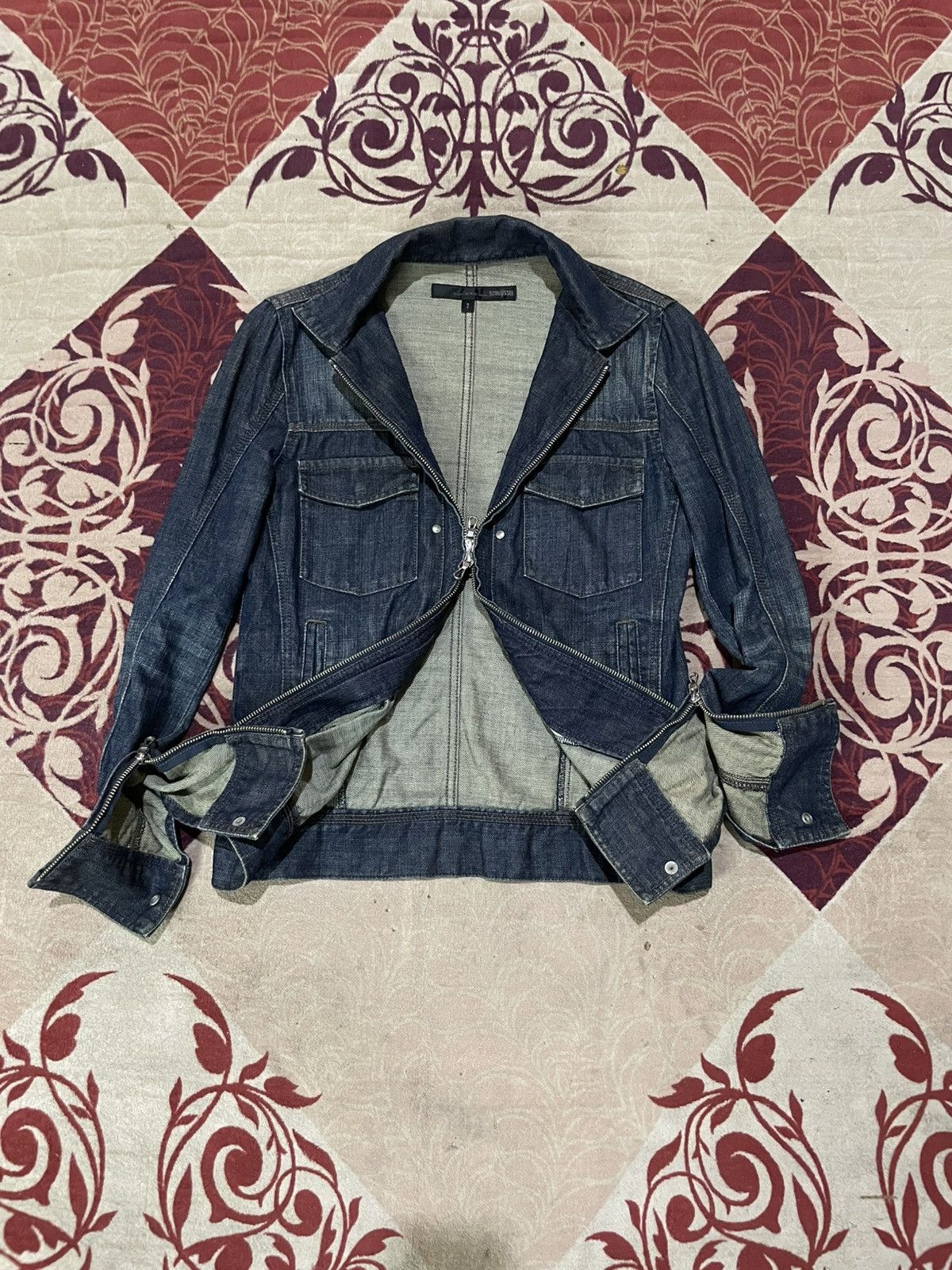 Schlussel Schlussel Bondage Denim Jacket Size US M / EU 48-50 / 2 - 1 Thumbnail