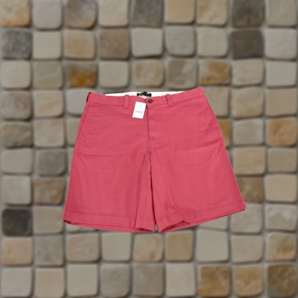 J.Crew J. Crew Mercantile Flex Shorts Mens 33 Red Chino 9" NEW Shirt Shorts Mens 33 Red Chinos 9" NEW Size US 33 - 1 Thumbnail