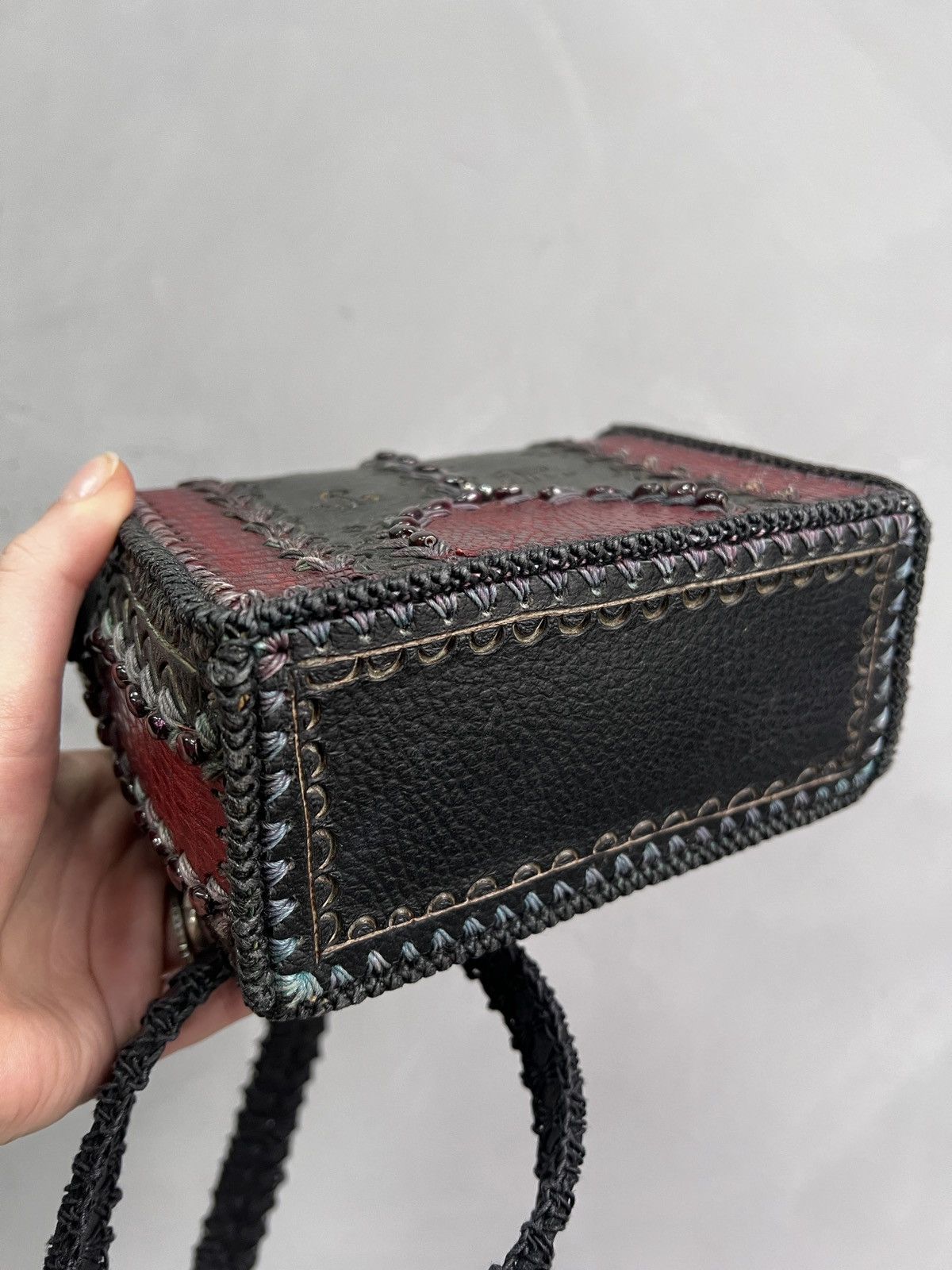 Japanese Brand Handmade crossbody exclusive bag gothic red hysteric glamour Size ONE SIZE - 6 Thumbnail