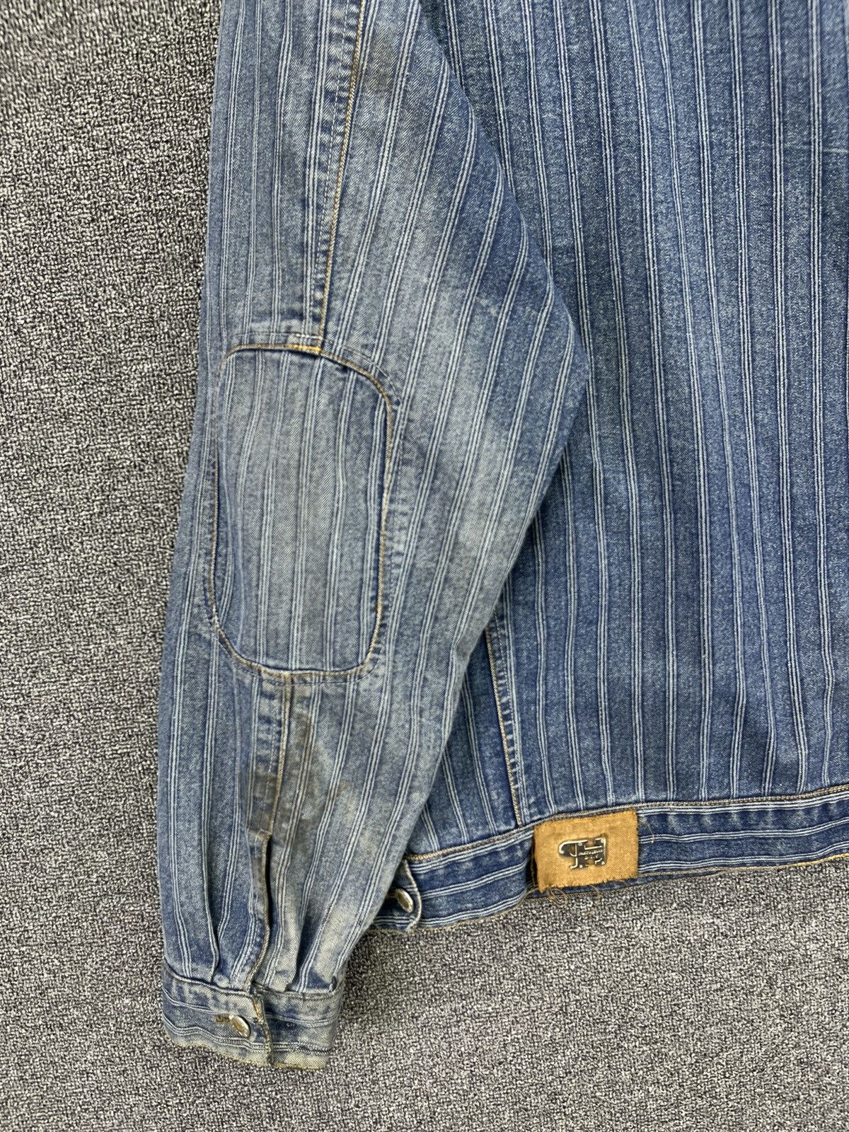 Japanese Brand Vintage Parto Sport Jeans Rare Design Denim Jacket Size US XL / EU 56 / 4 - 13 Thumbnail